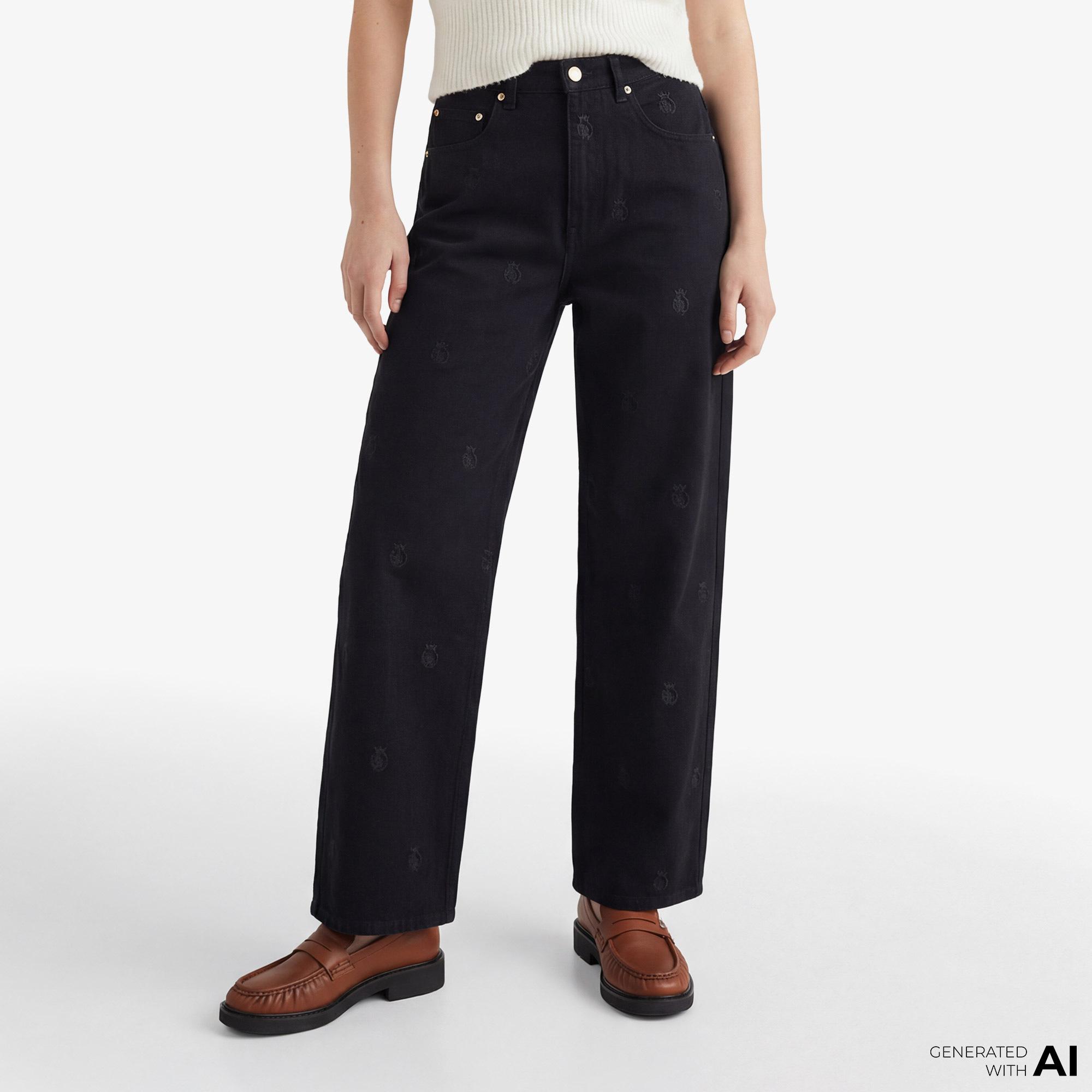 Tommy Hilfiger Essentials Black Kadın Siyah Jean