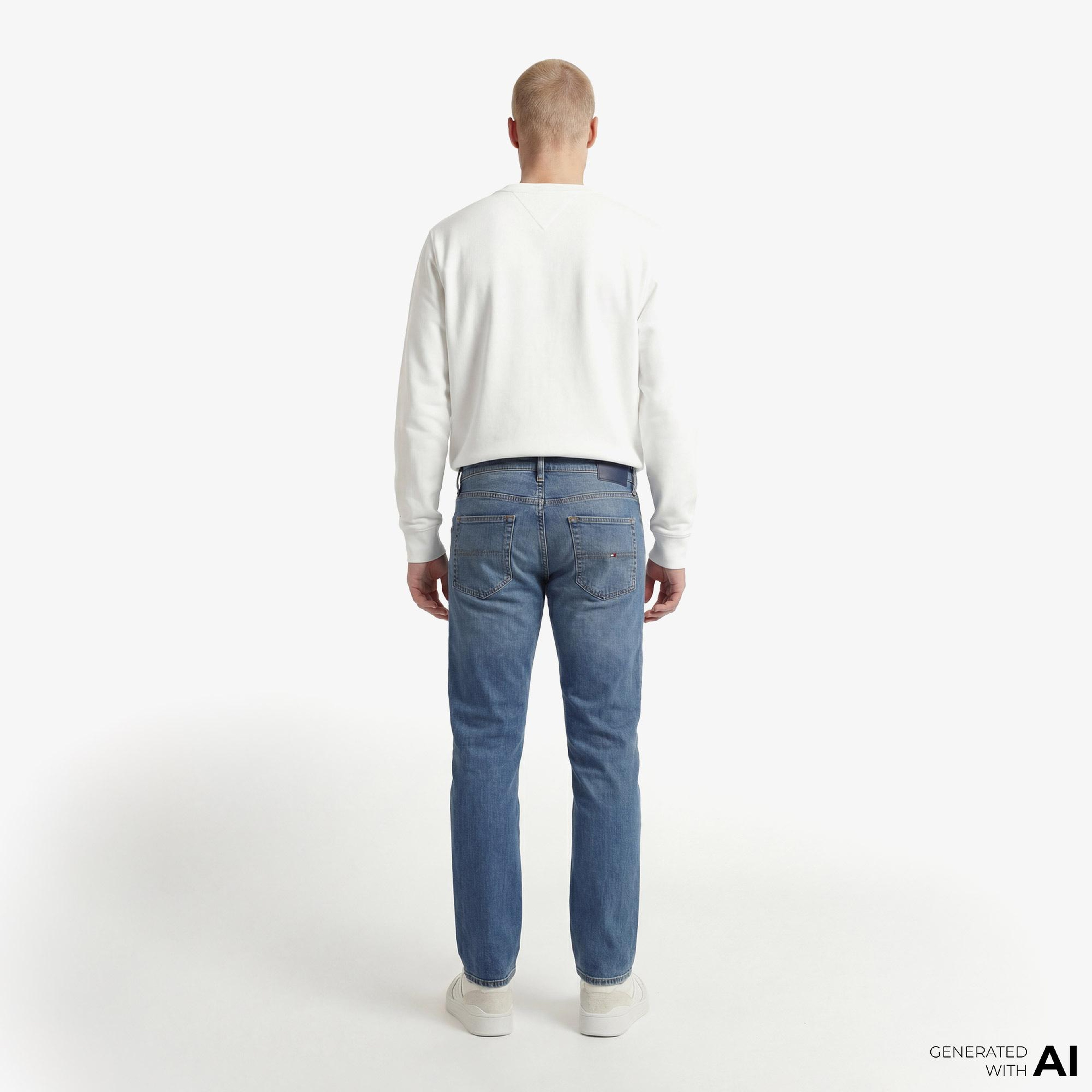 Tommy Hilfiger Denim Mainline Erkek Mavi Jean