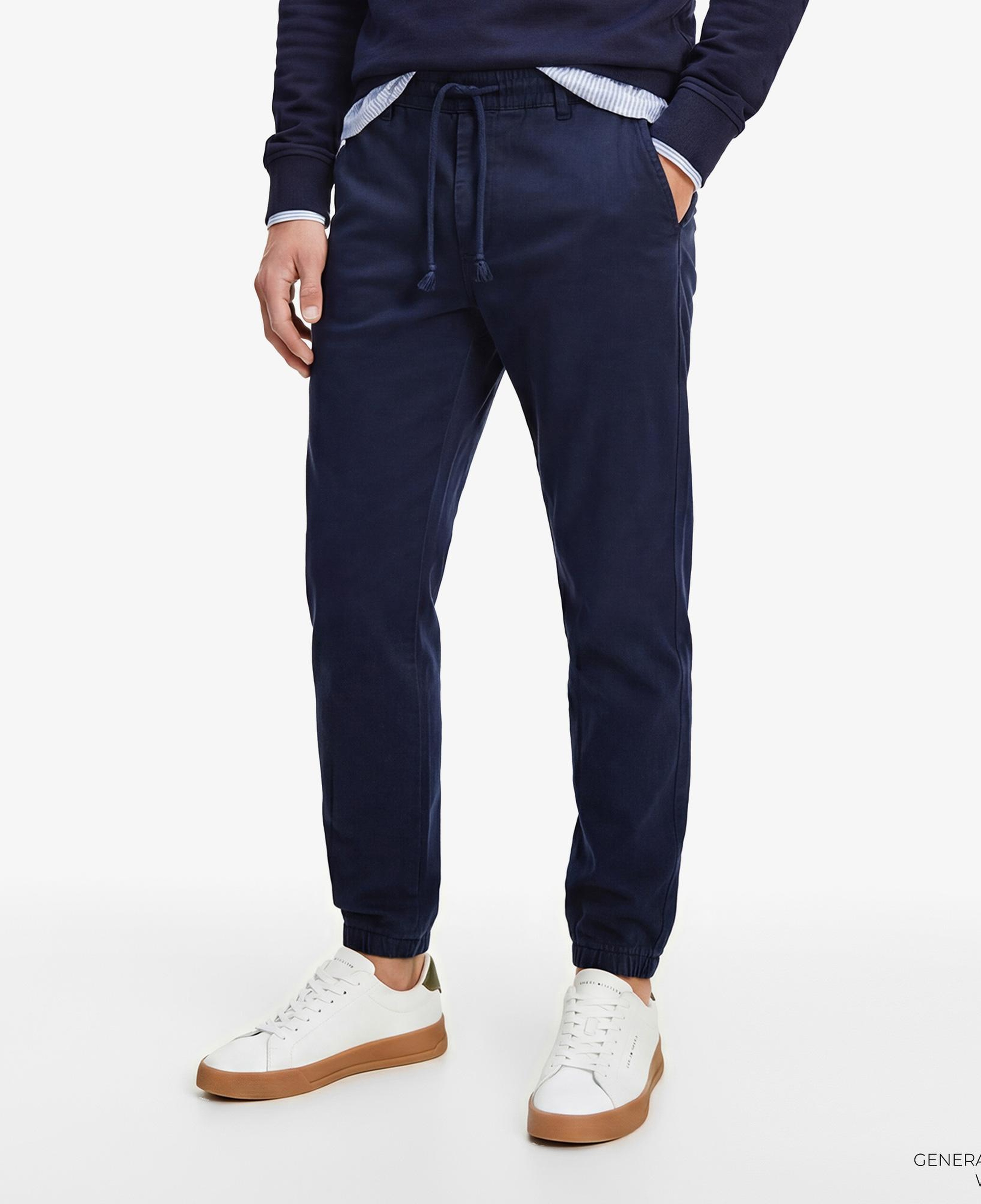 Tommy Hilfiger Scanton Erkek Lacivert Pantolon
