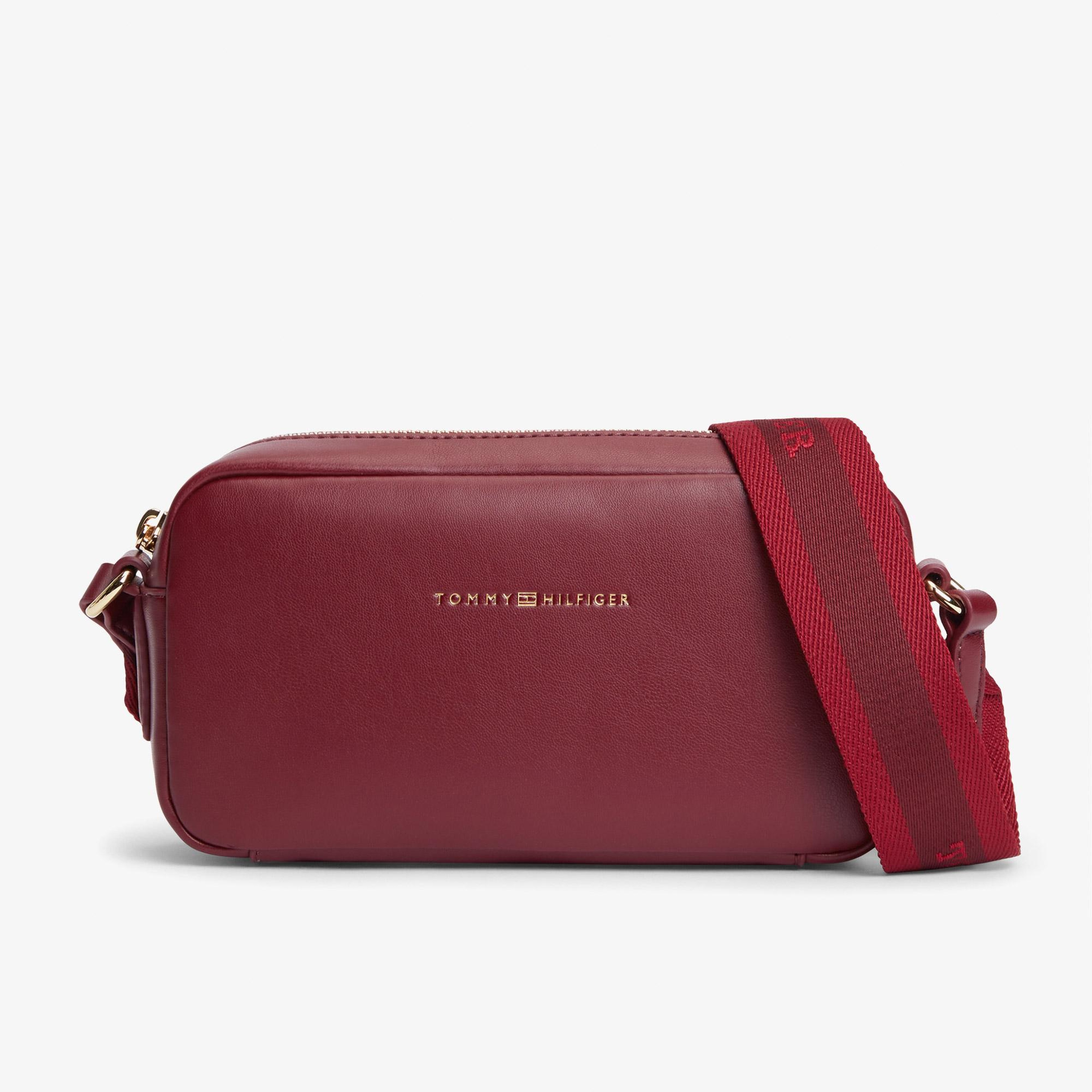 Tommy Hilfiger Essential Kadın Kahverengi Çapraz Çanta