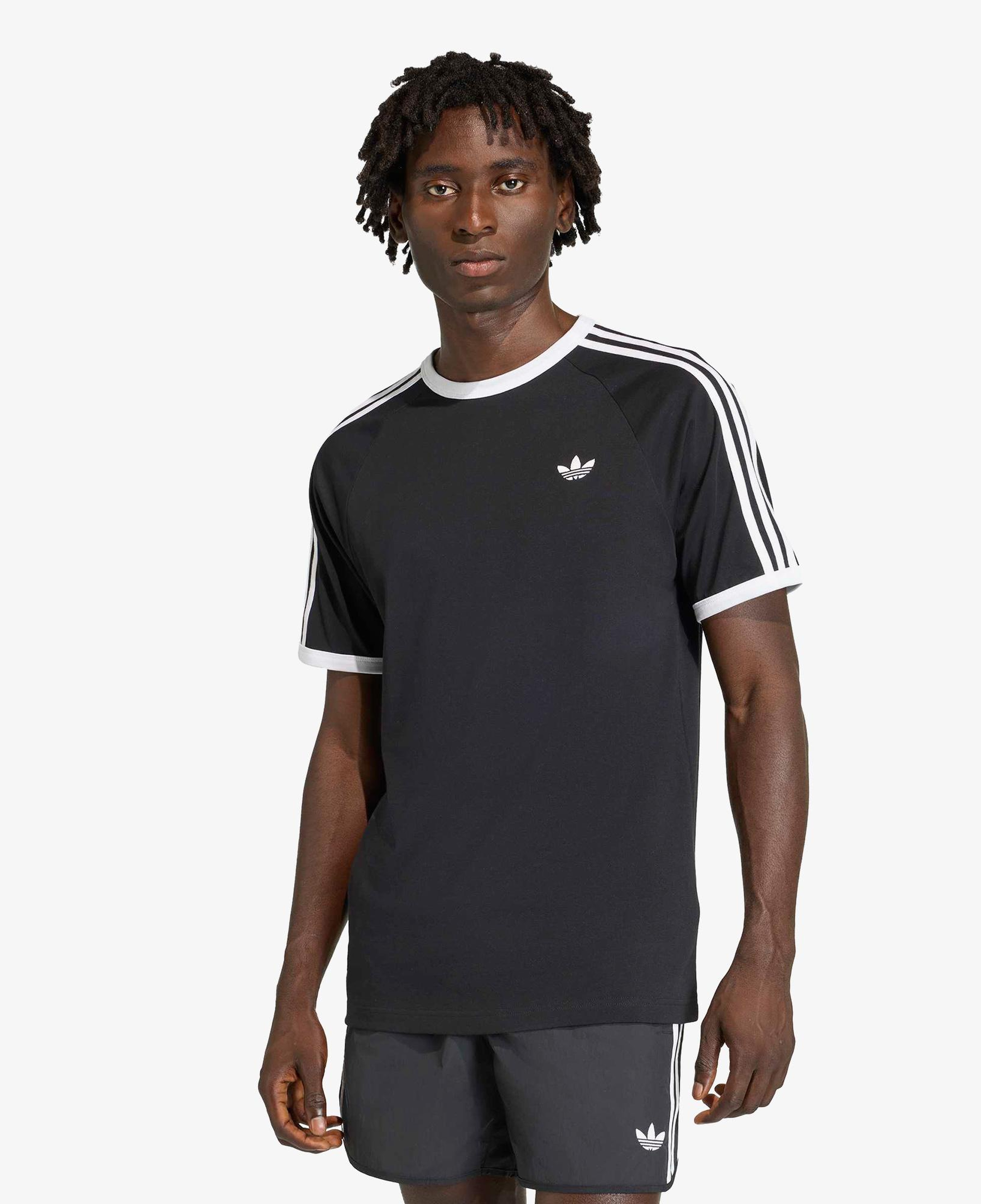 adidas 3-Stripes Erkek Siyah T-Shirt