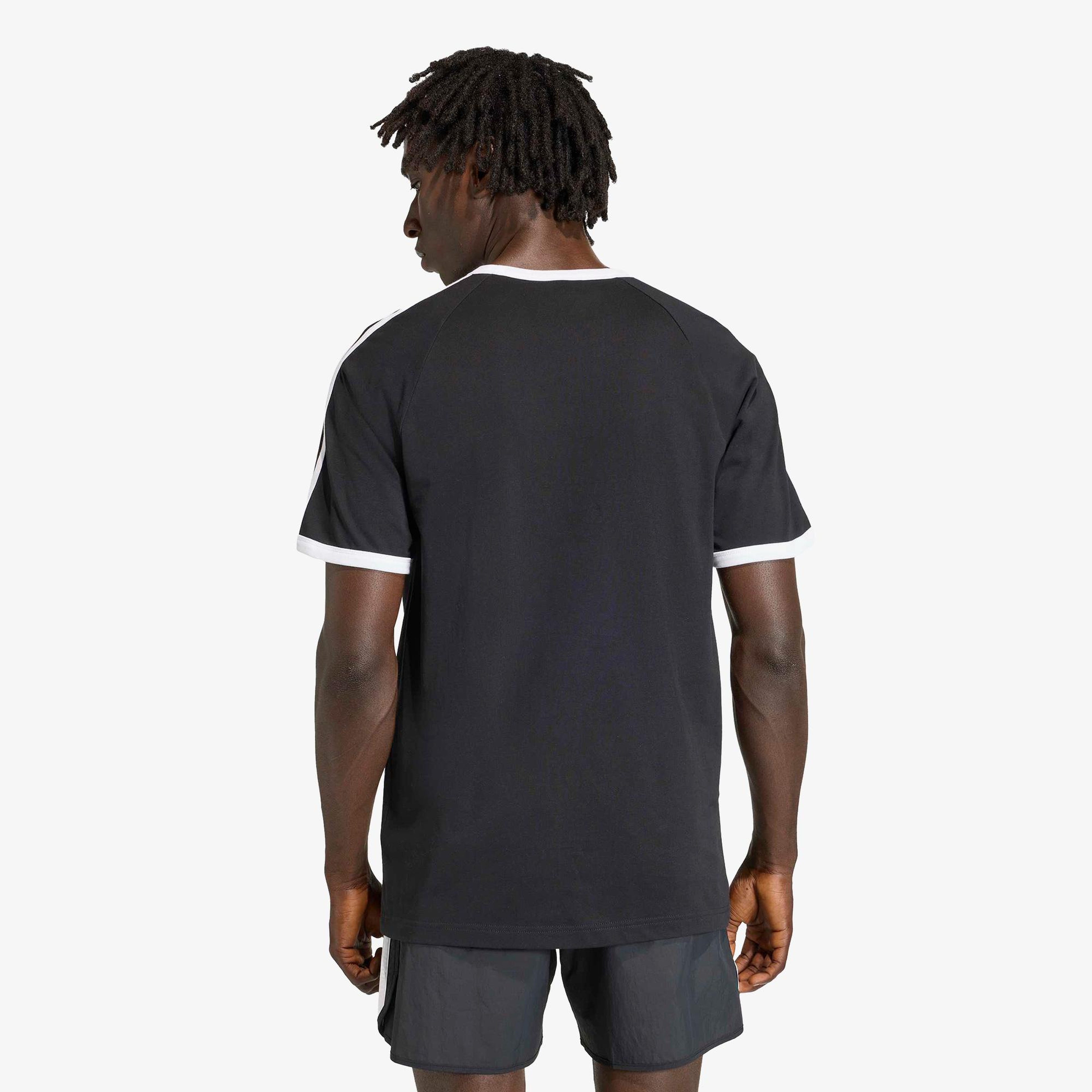 adidas 3-Stripes Erkek Siyah T-Shirt