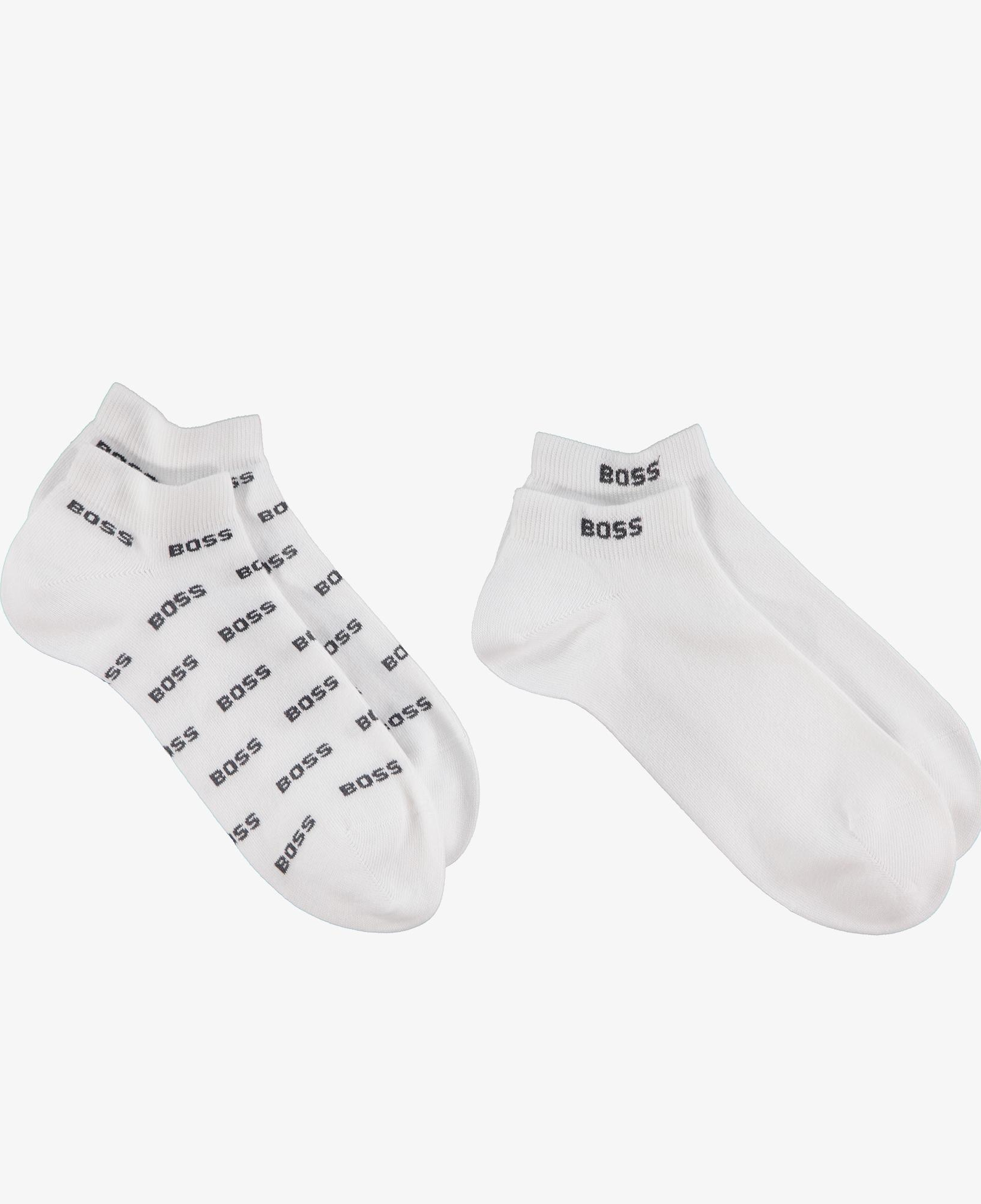 Boss 2'li Erkek Beyaz Çorap