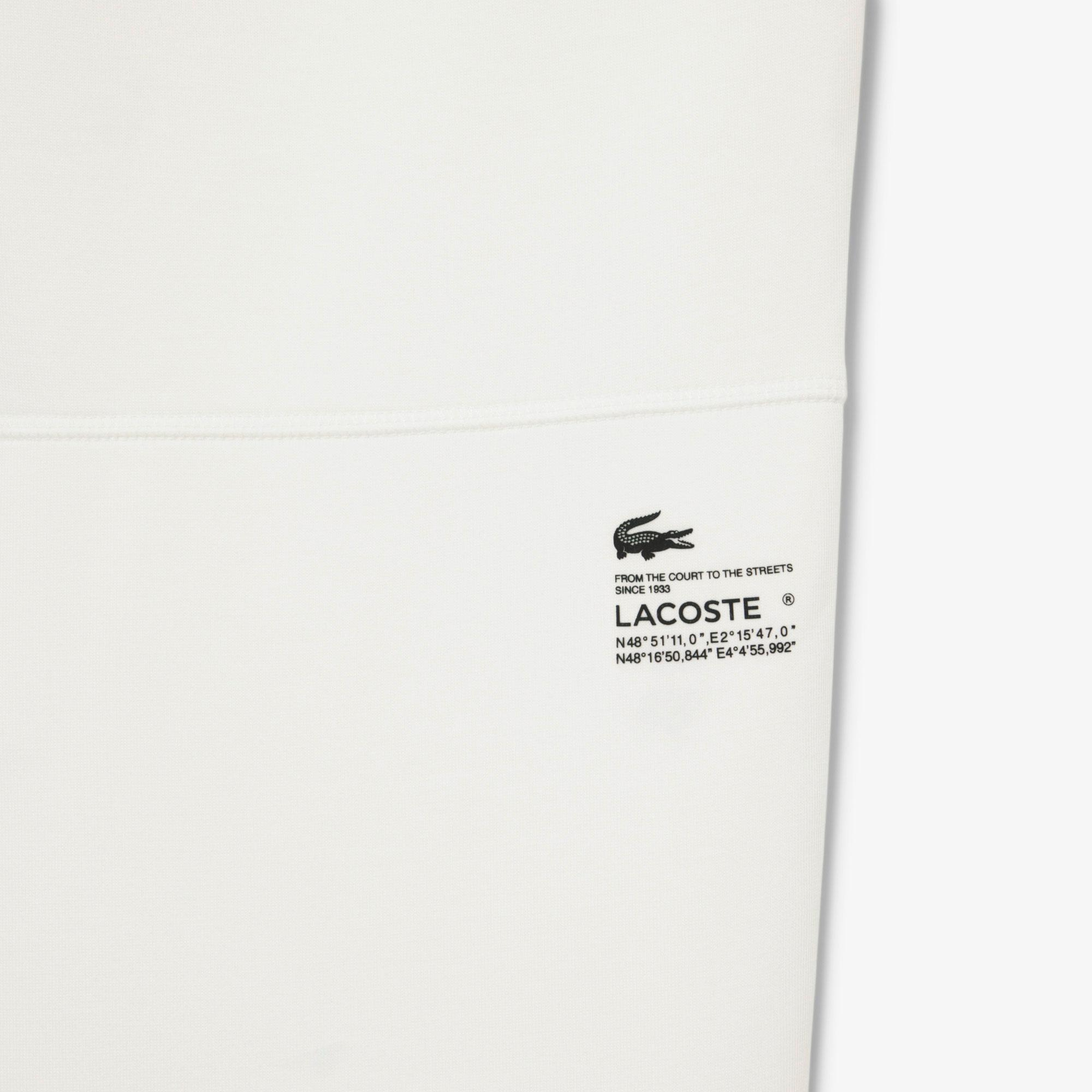 Lacoste Kadın Tapered Fit Beyaz Eşofman Altı