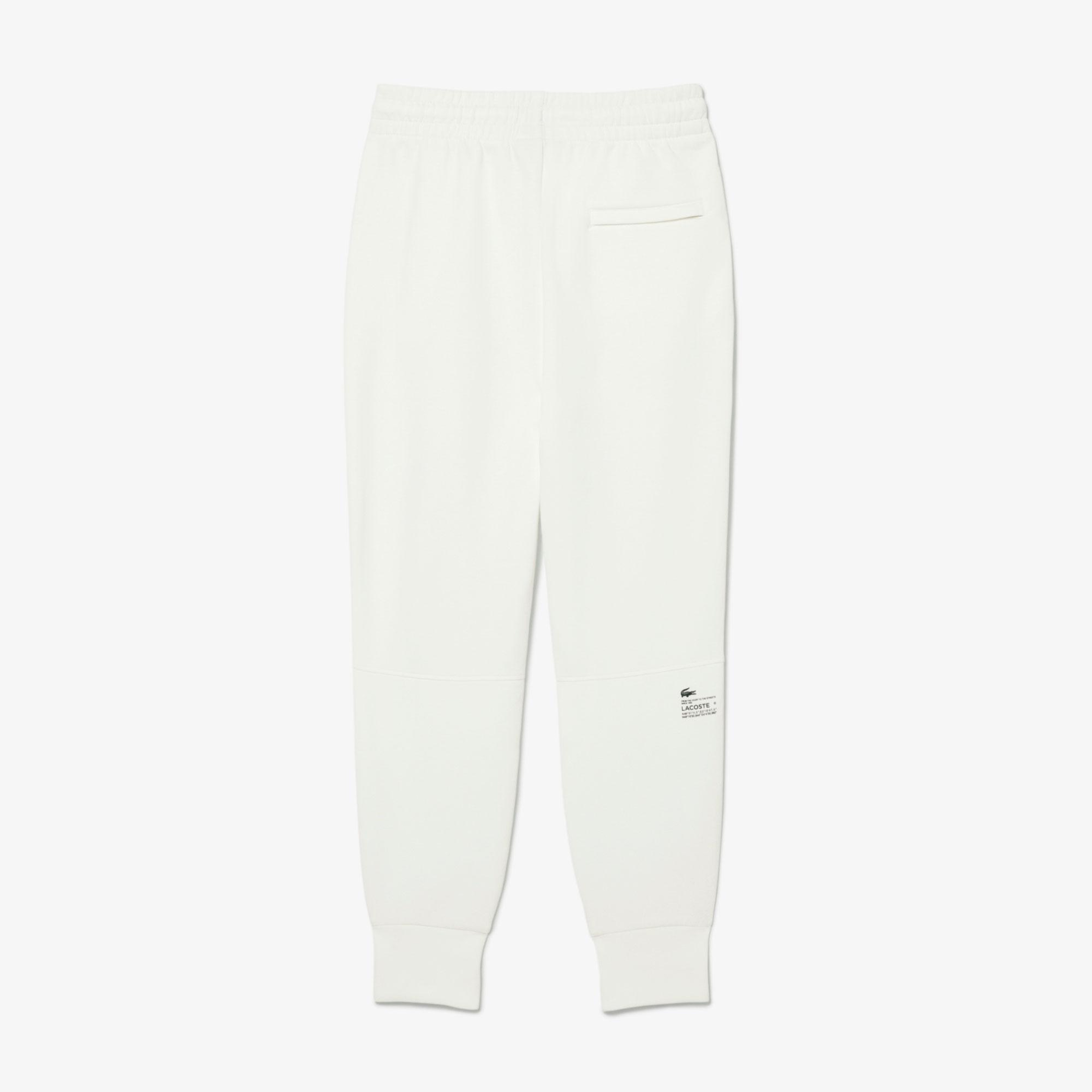 Lacoste Kadın Tapered Fit Beyaz Eşofman Altı