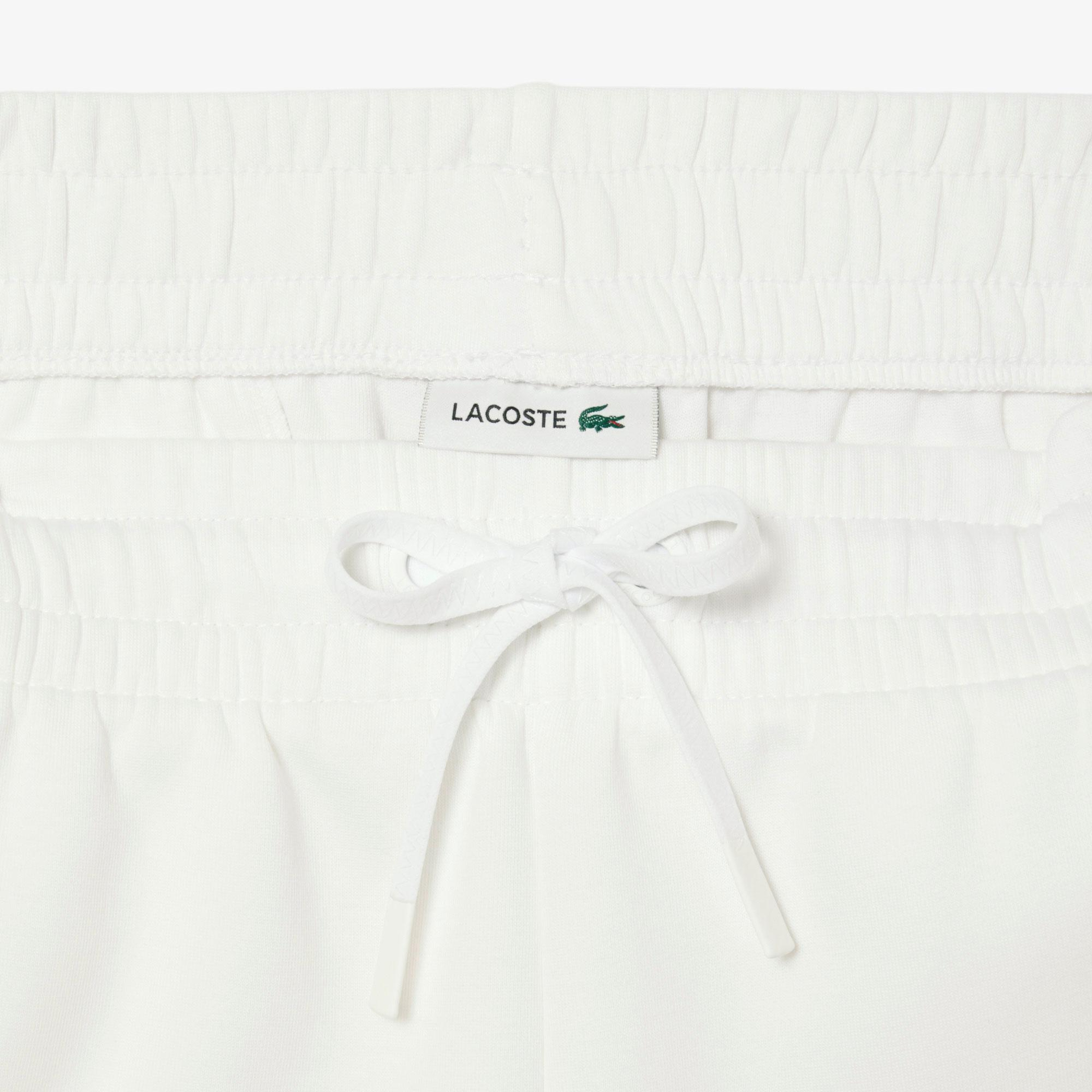 Lacoste Kadın Tapered Fit Beyaz Eşofman Altı