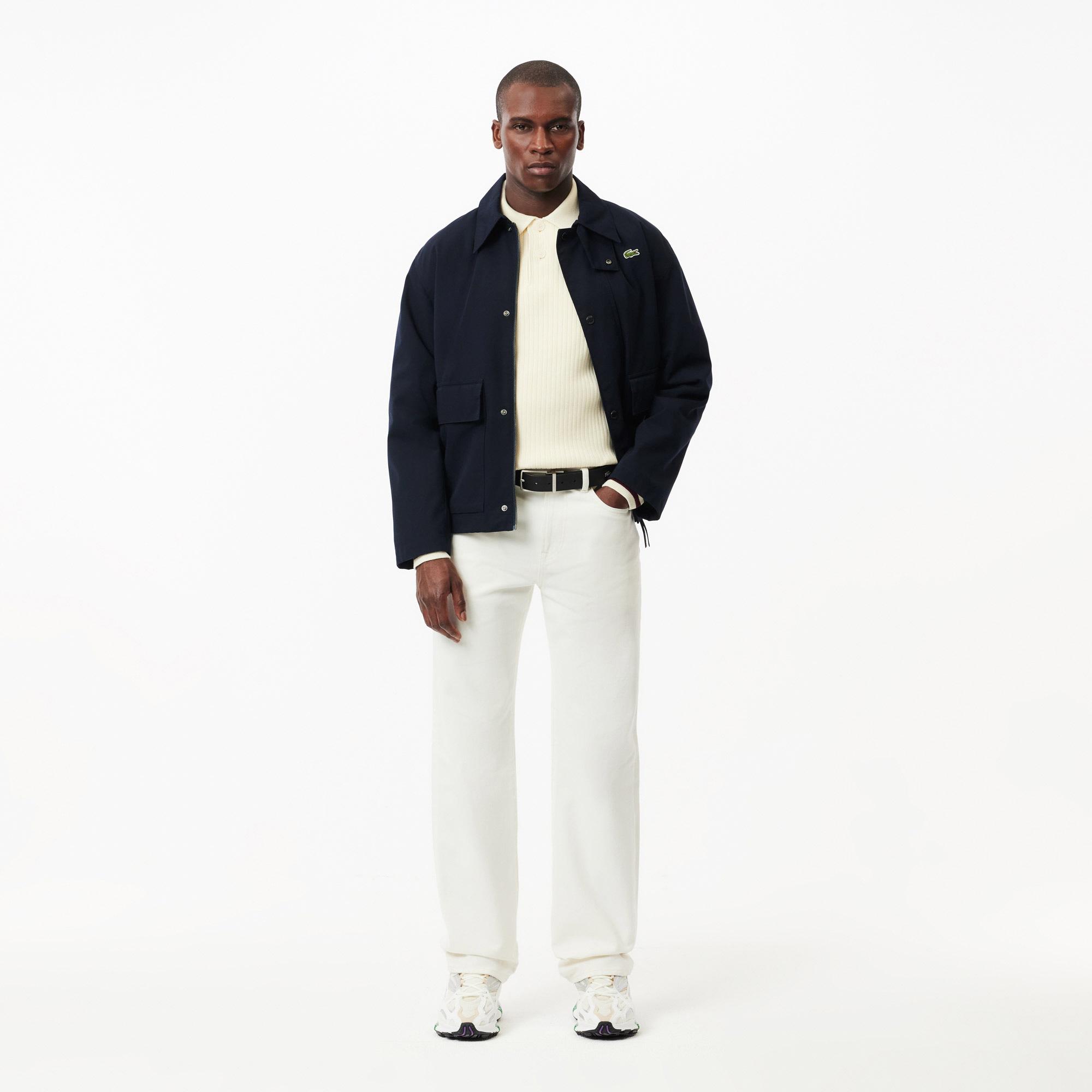 Lacoste Erkek Çift Taraflı Deri Siyah Kemer