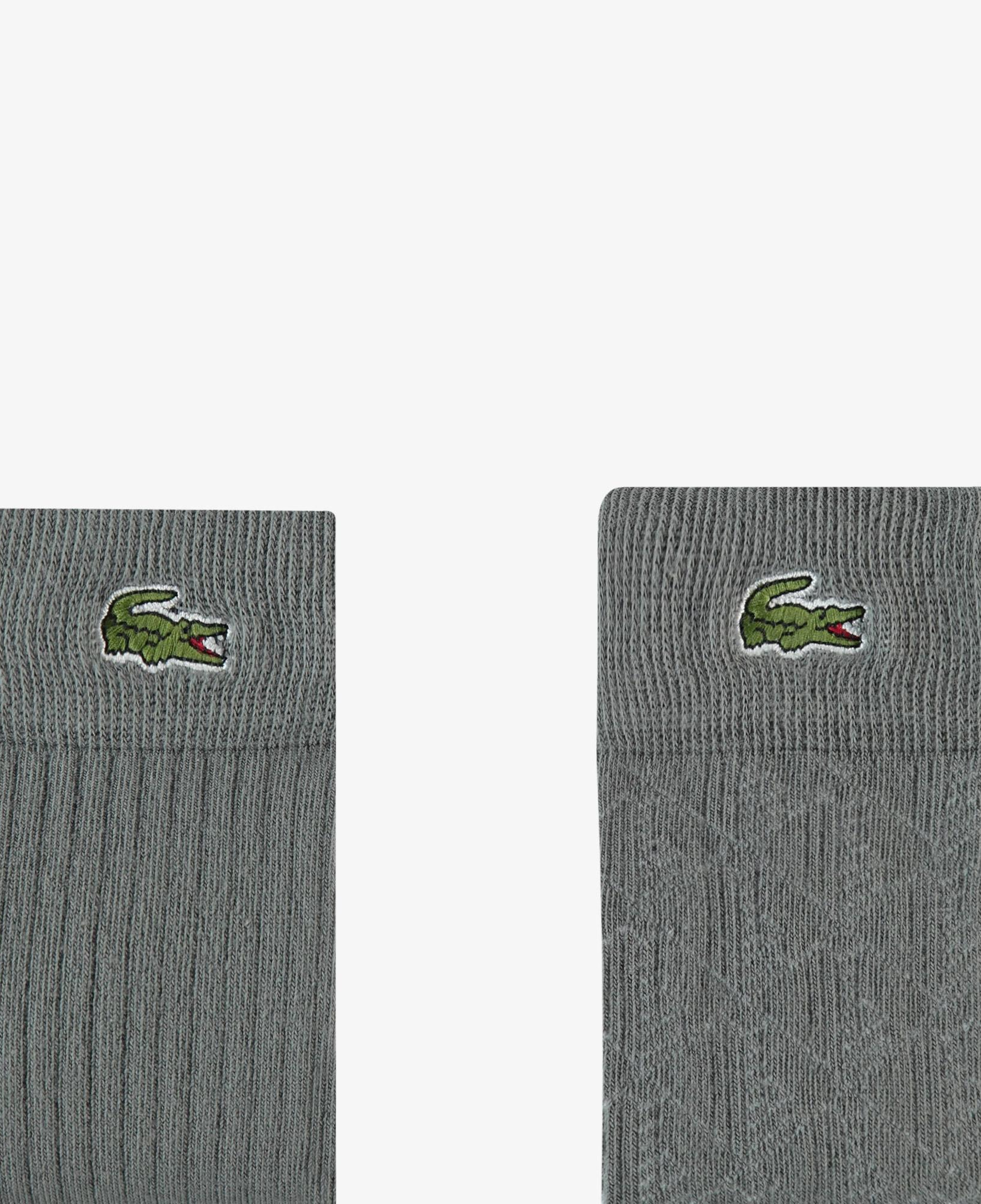 Lacoste Erkek Baskılı Koyu Gri Çorap