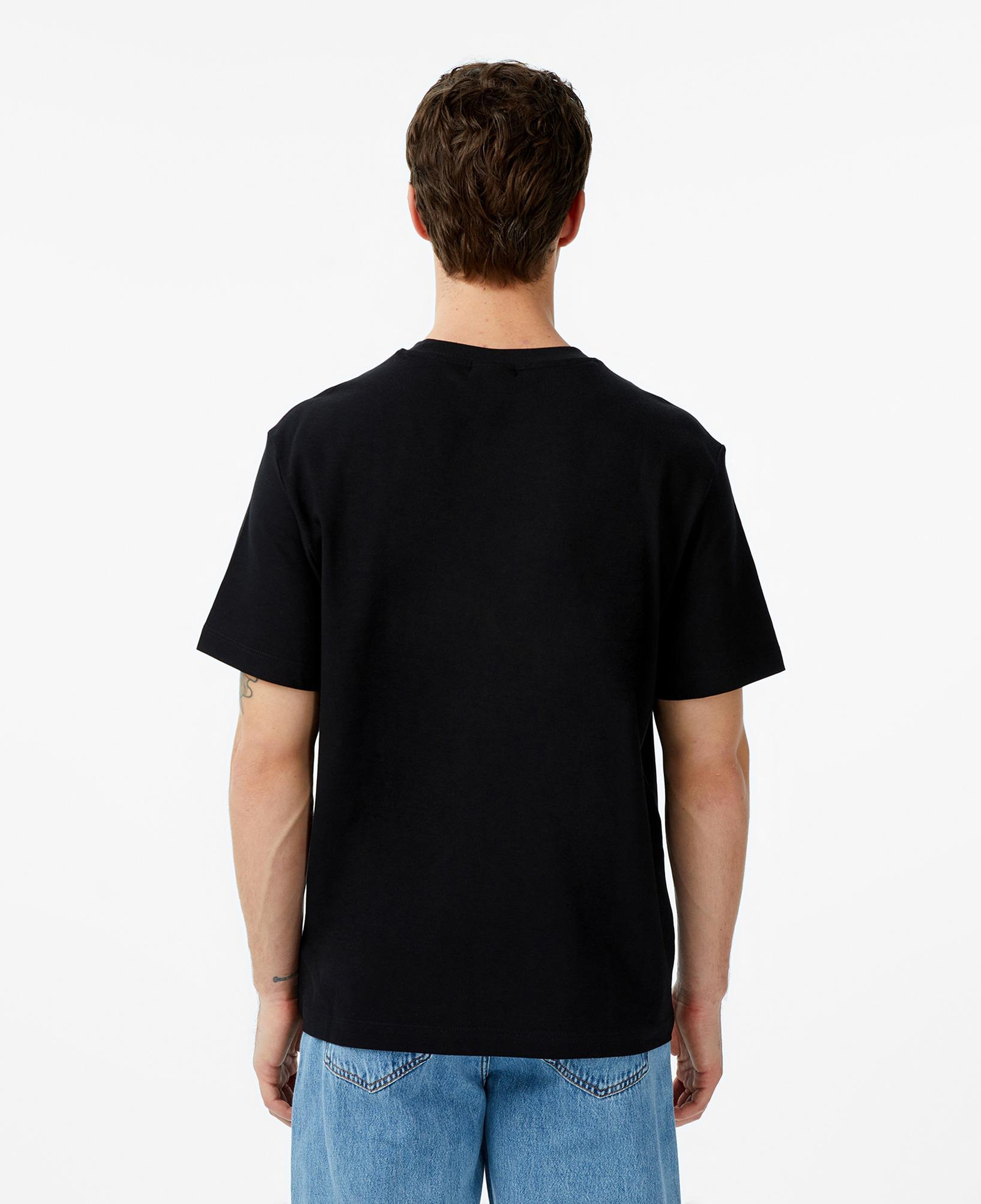Calvin Klein Stretch Cotton Pique Nano Erkek Siyah T-Shirt