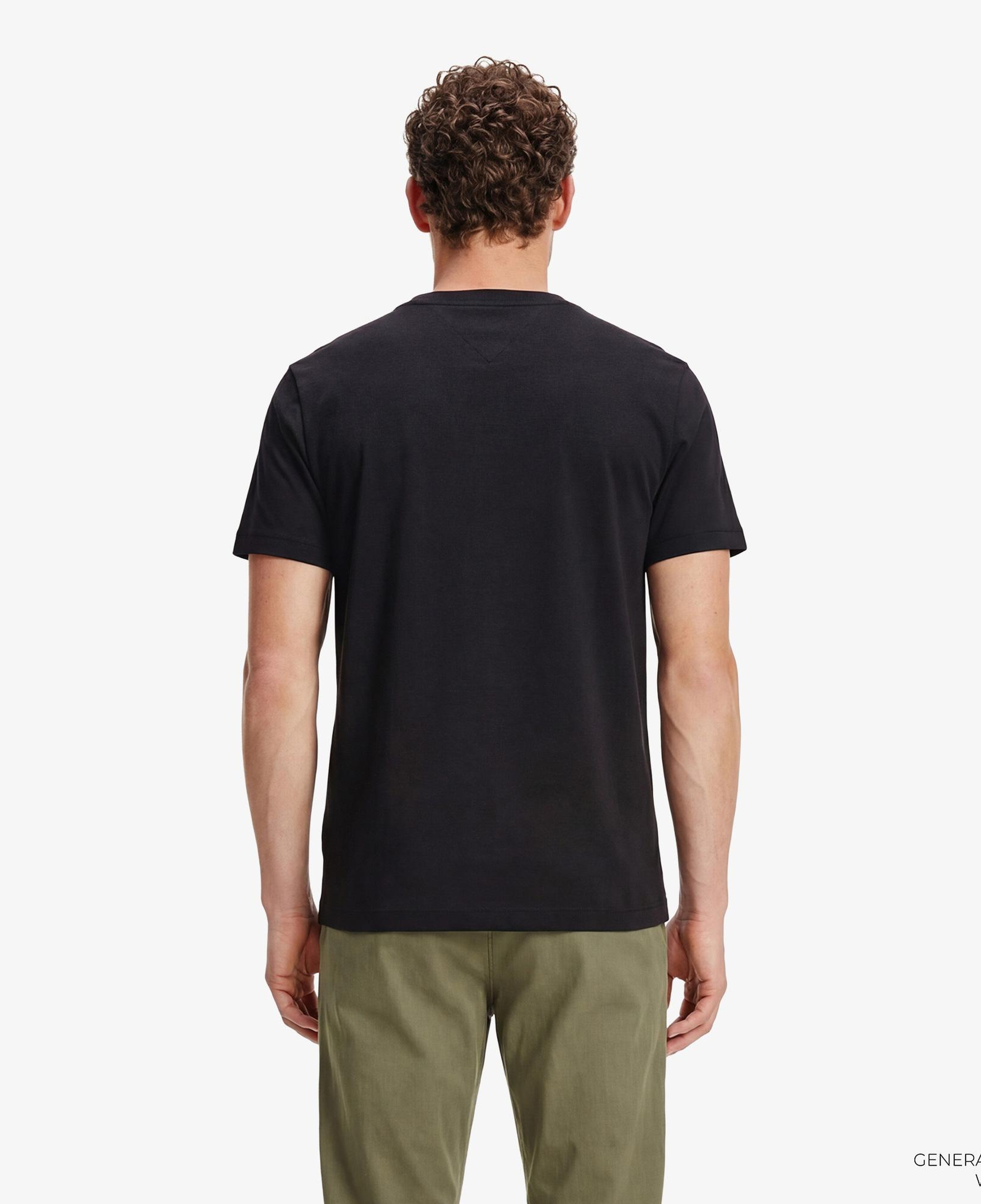 Tommy Hilfiger Elevated Essentials Erkek Siyah T-Shirt