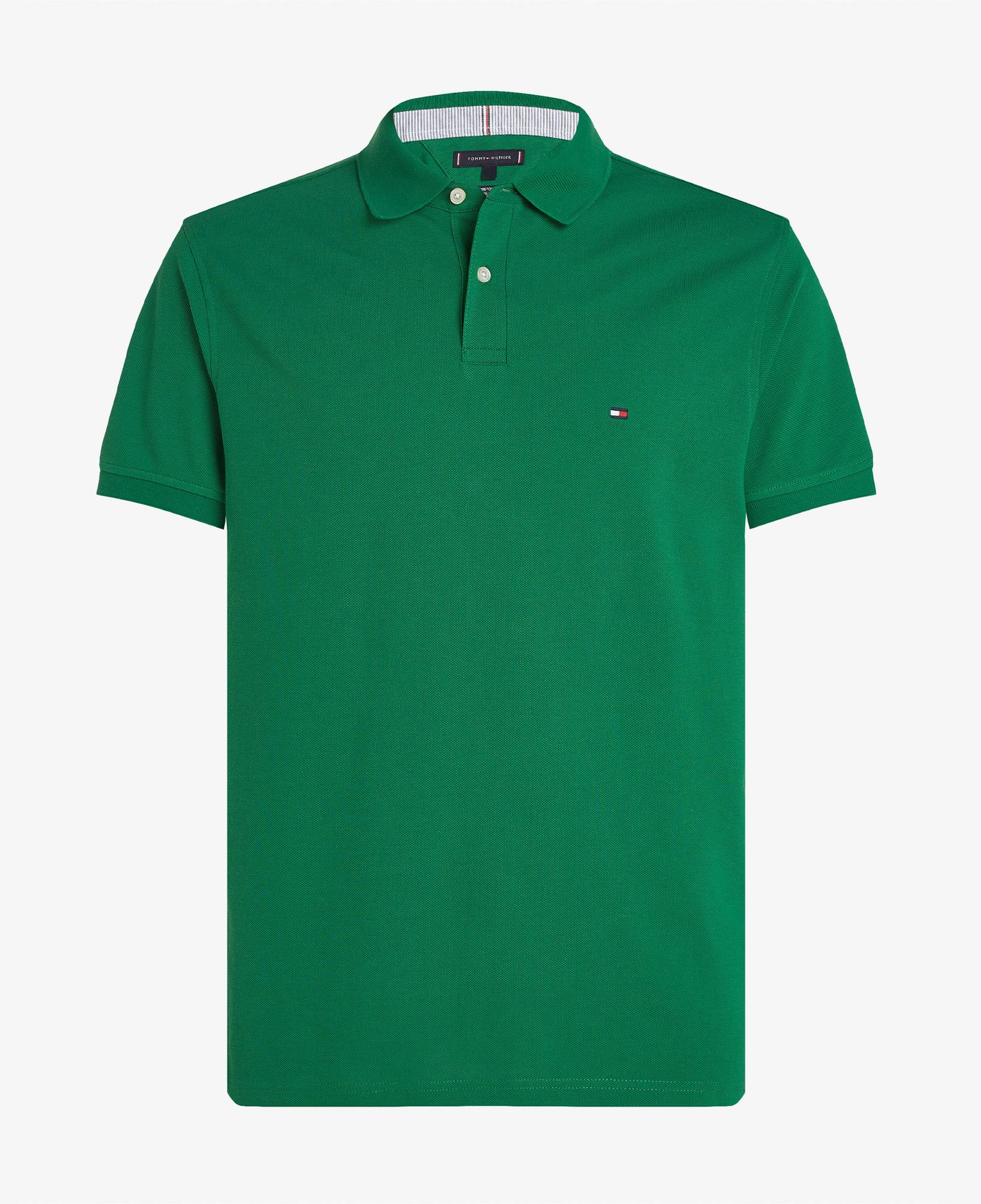 Tommy Hilfiger Nos Erkek Yeşil Polo Yaka T-Shirt