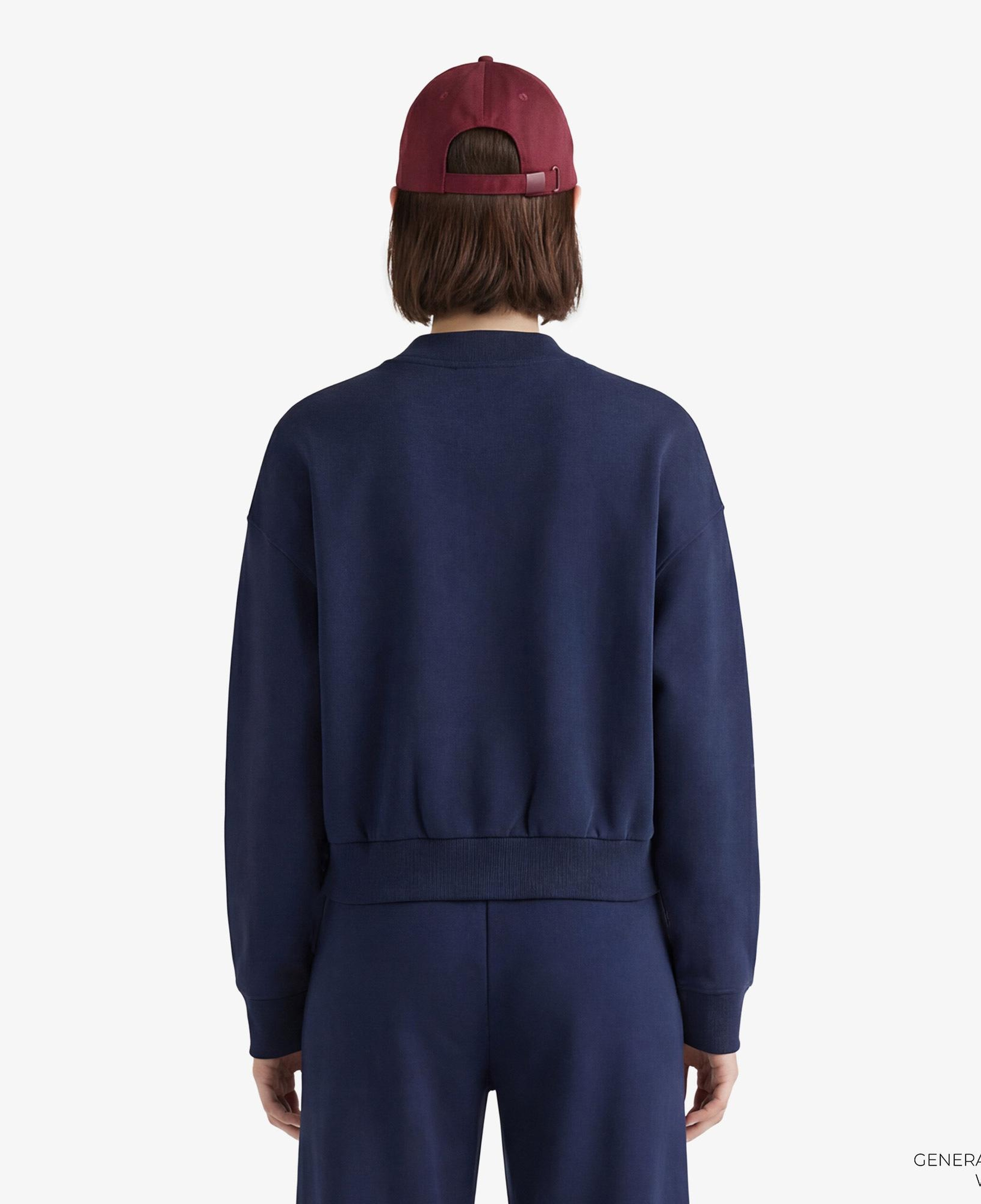 Tommy Hilfiger Varsity Hilfiger Kadın Lacivert Sweatshirt