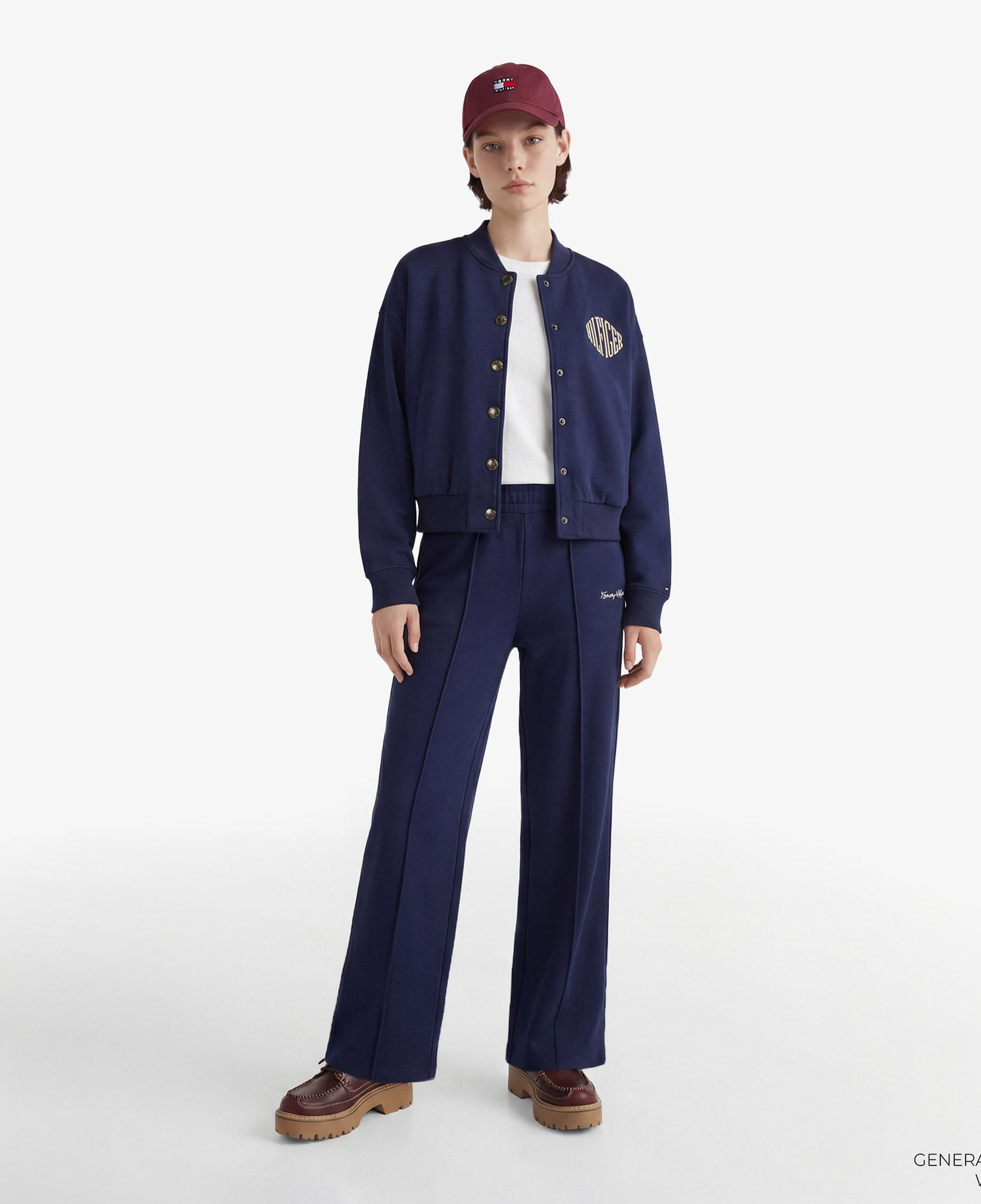 Tommy Hilfiger Varsity Hilfiger Kadın Lacivert Sweatshirt