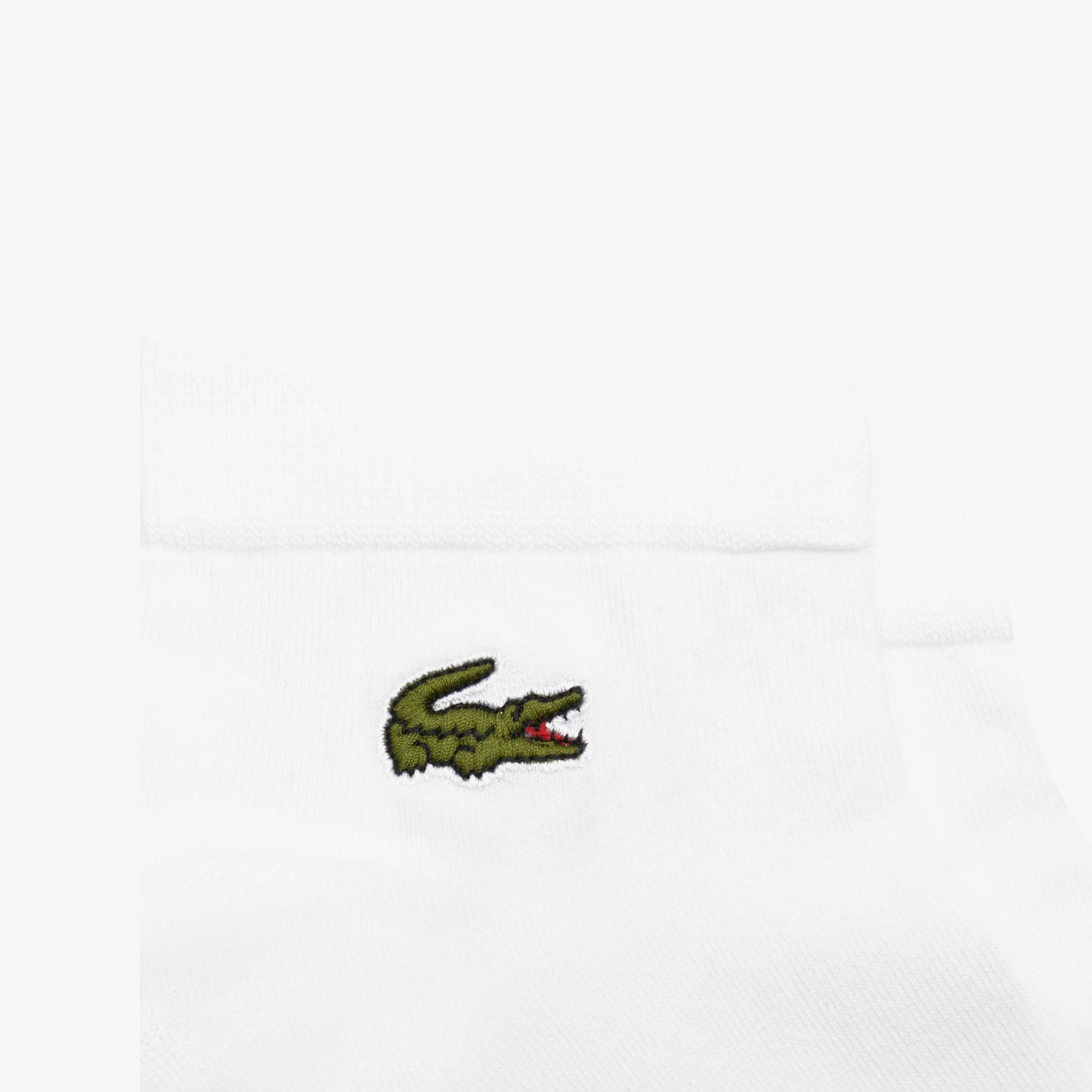 Lacoste Unisex 3'lü Beyaz Çorap
