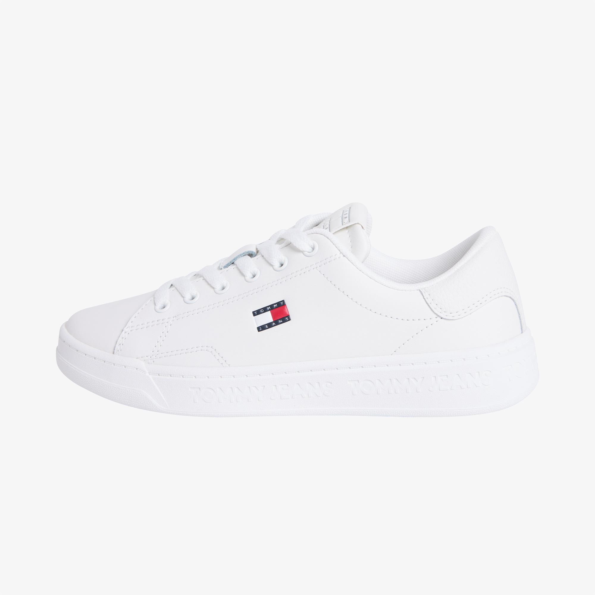 Tommy Hilfiger Jet Kadın Beyaz Sneaker