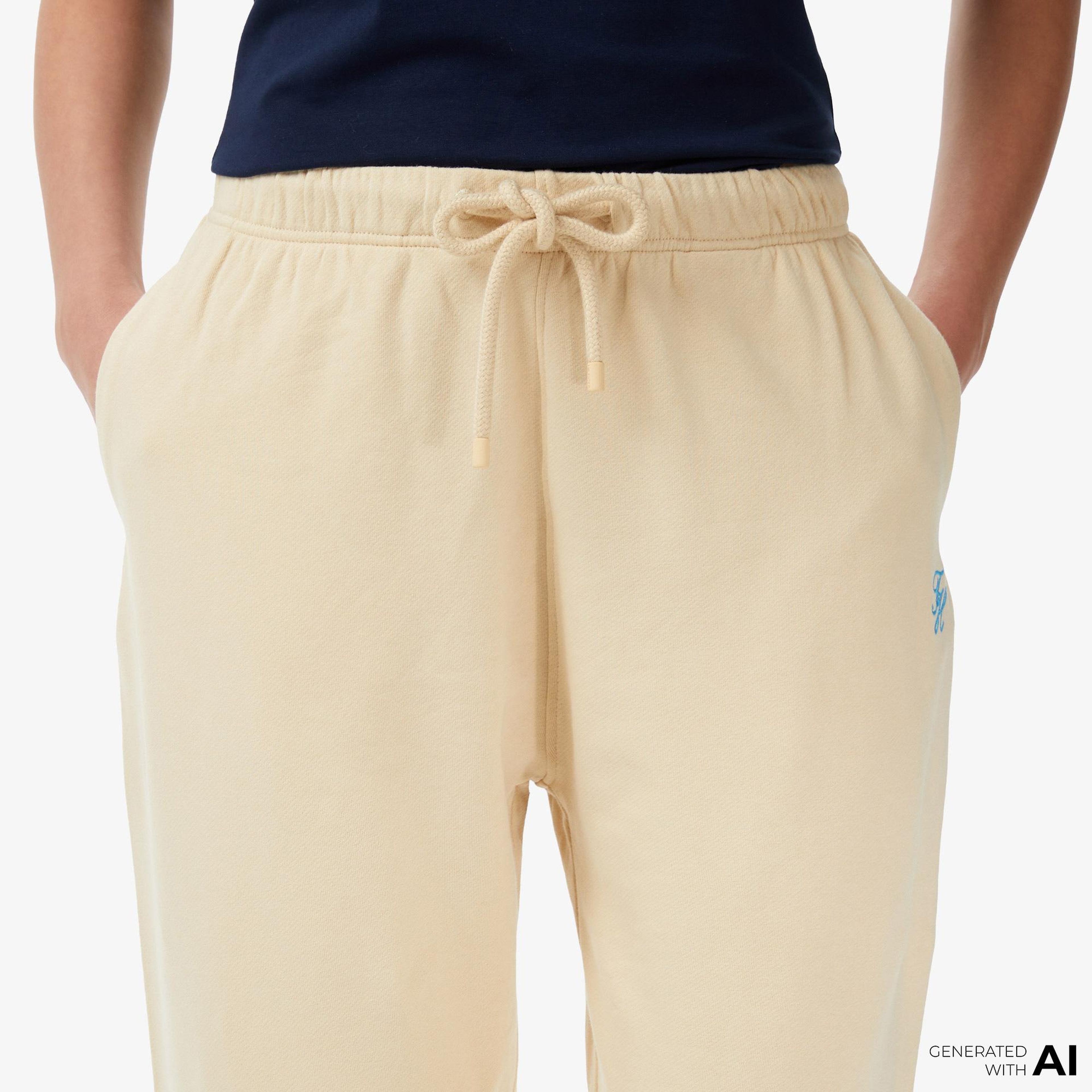 Tommy Hilfiger Script Kadın Bej Eşofman Altı