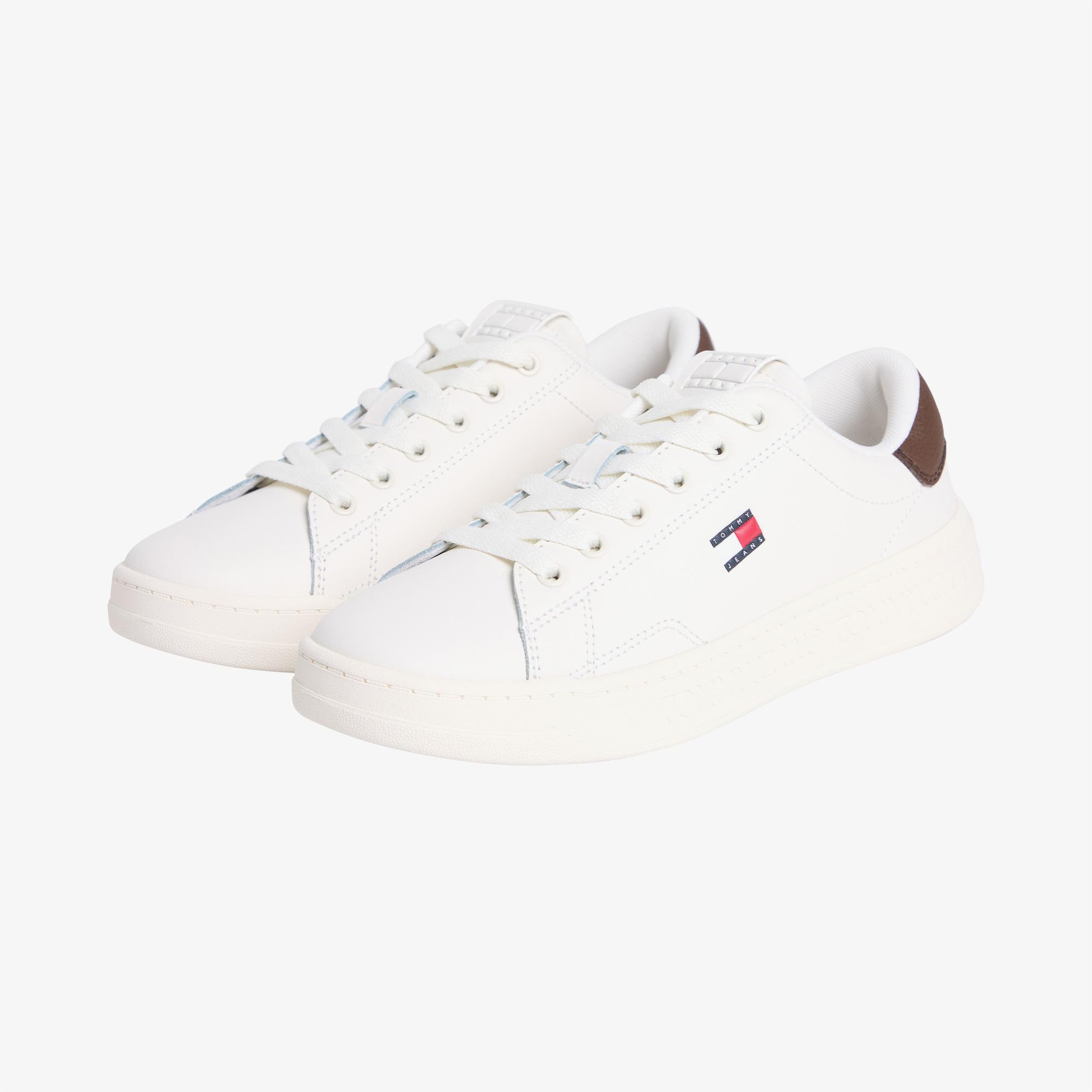 Tommy Hilfiger Jet Kadın Beyaz Sneaker