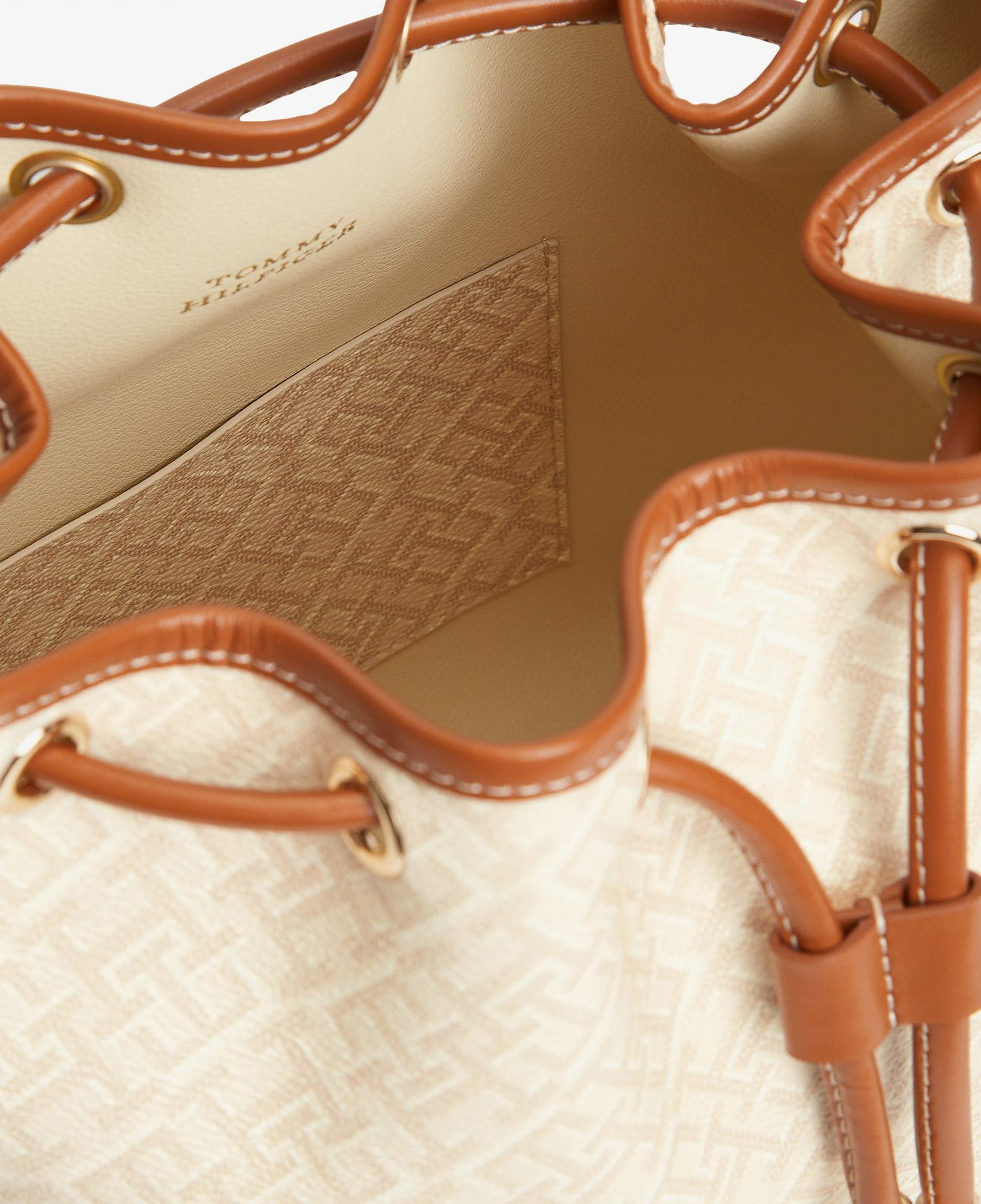 Tommy Hilfiger Monoplay Kadın Bej Omuz Çantası