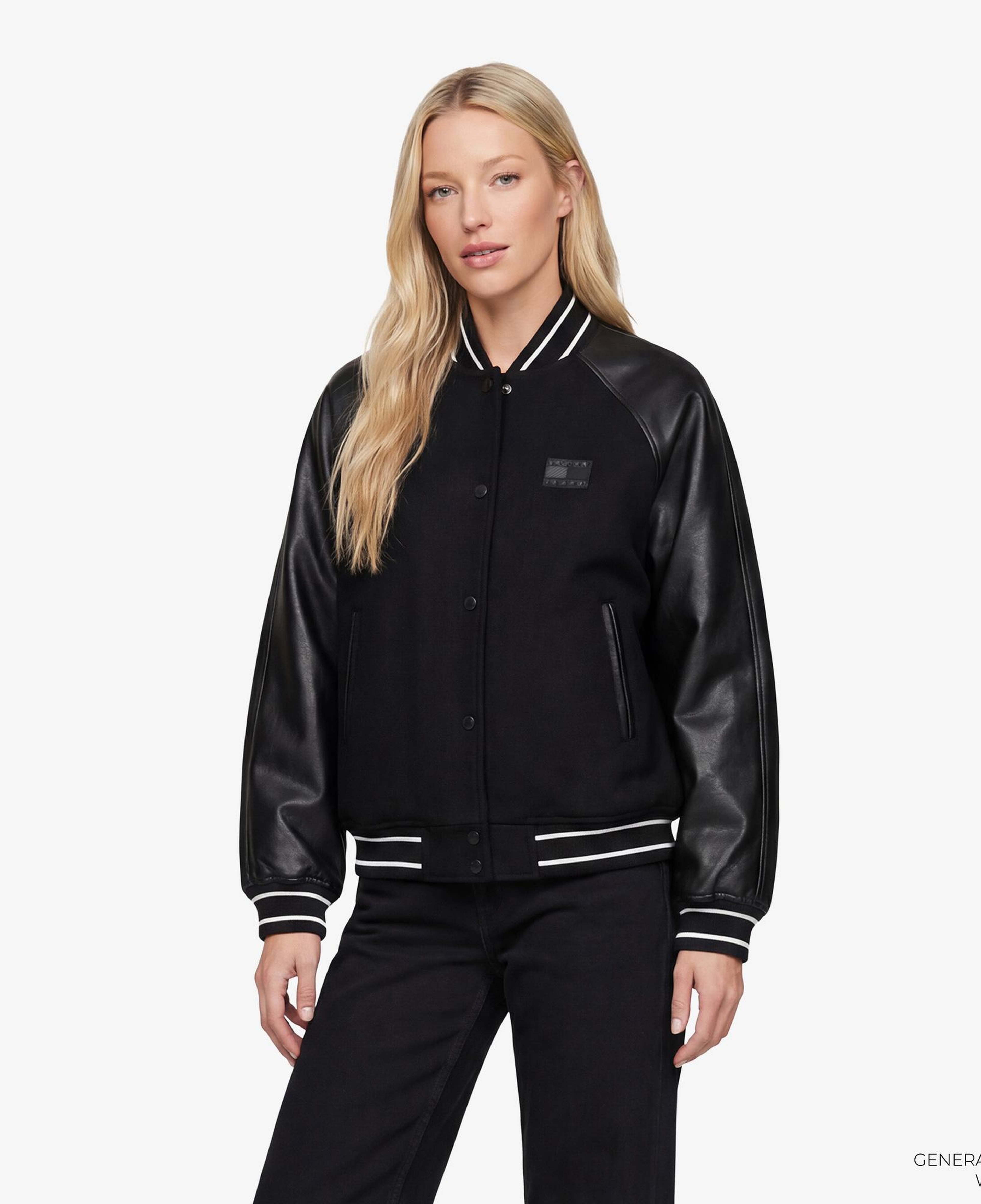 Tommy Hilfiger D3 Kadın Siyah Ceket