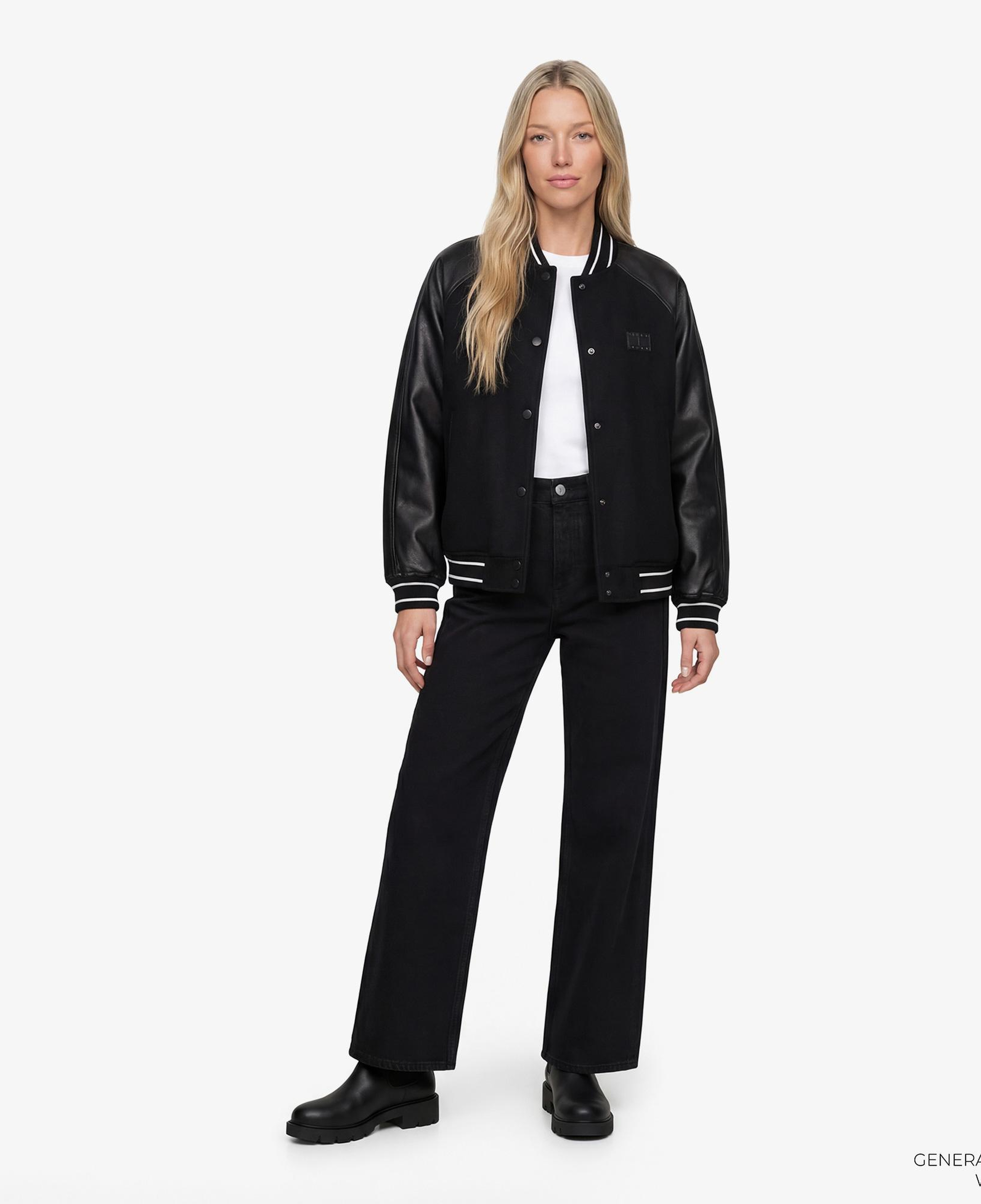 Tommy Hilfiger D3 Kadın Siyah Ceket