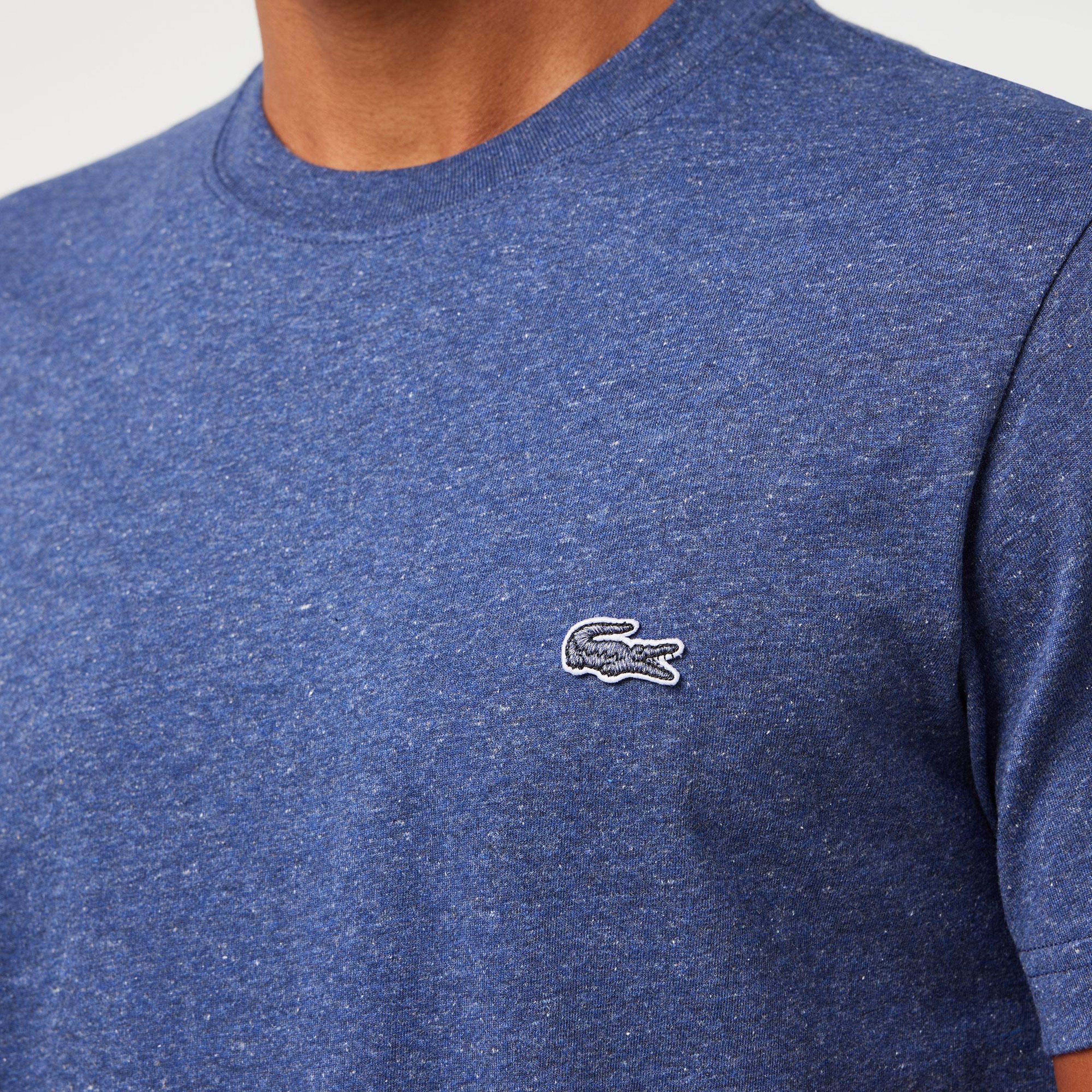 Lacoste Erkek Regular Fit Bisiklet Yaka Lacivert T-Shirt