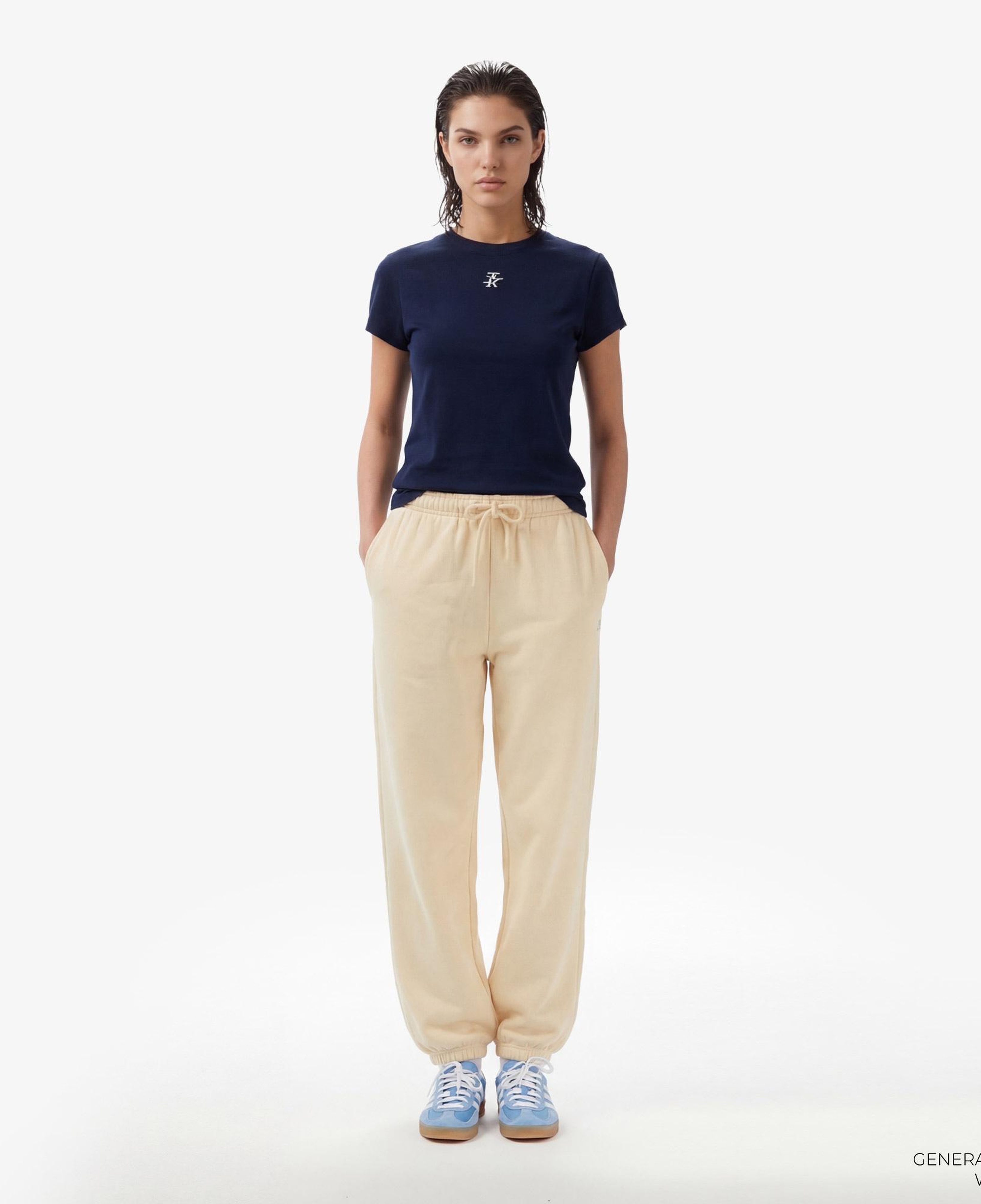 Tommy Hilfiger Script Kadın Bej Eşofman Altı