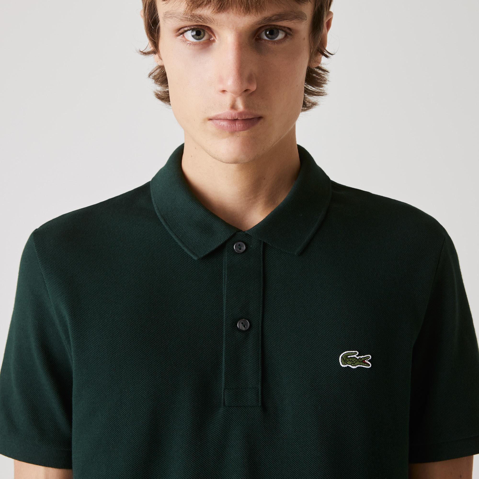 Lacoste L.12.12 Erkek Slim Fit Koyu Yeşil Polo