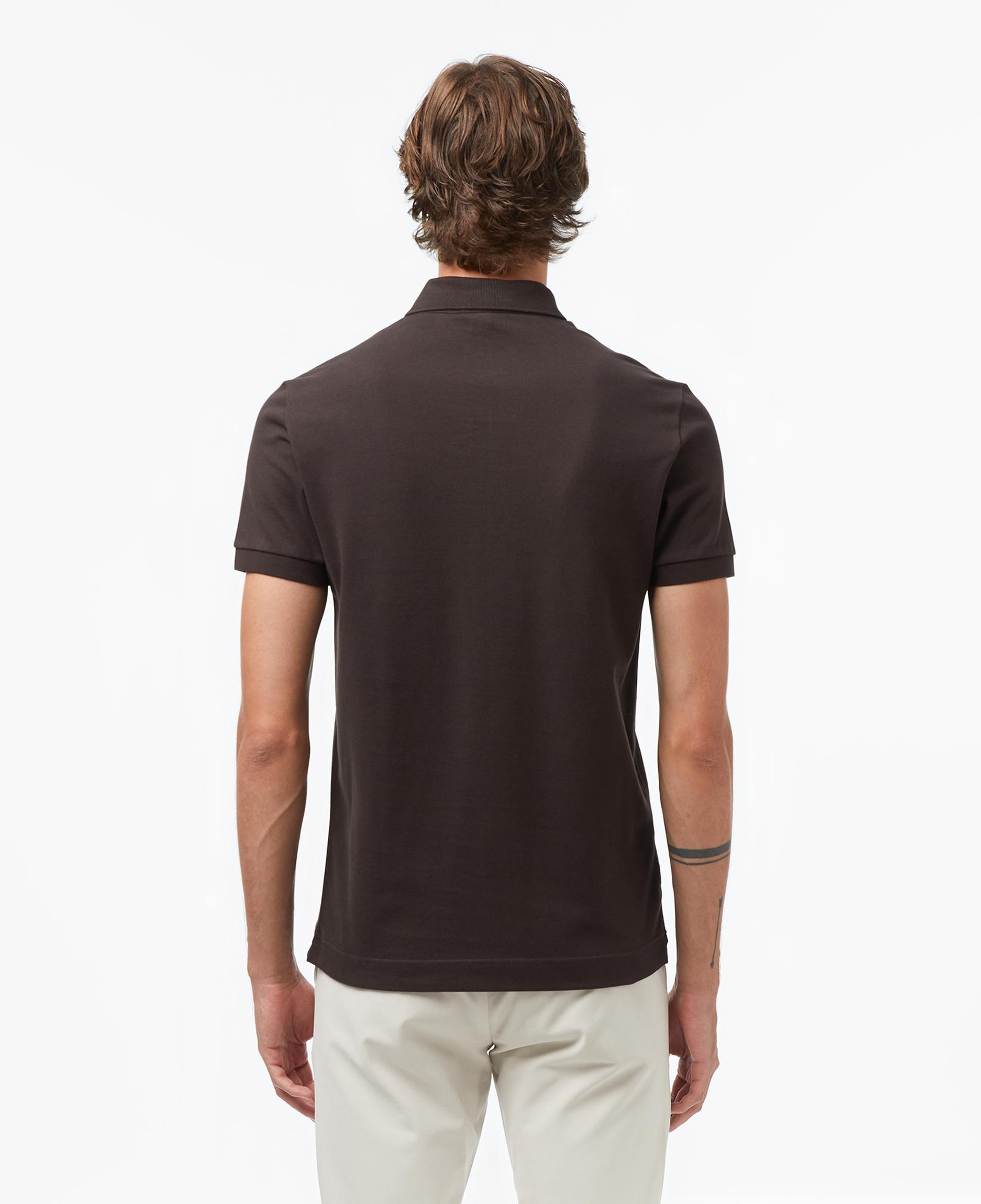 Lacoste Paris Erkek Regular Fit Kahverengi Polo