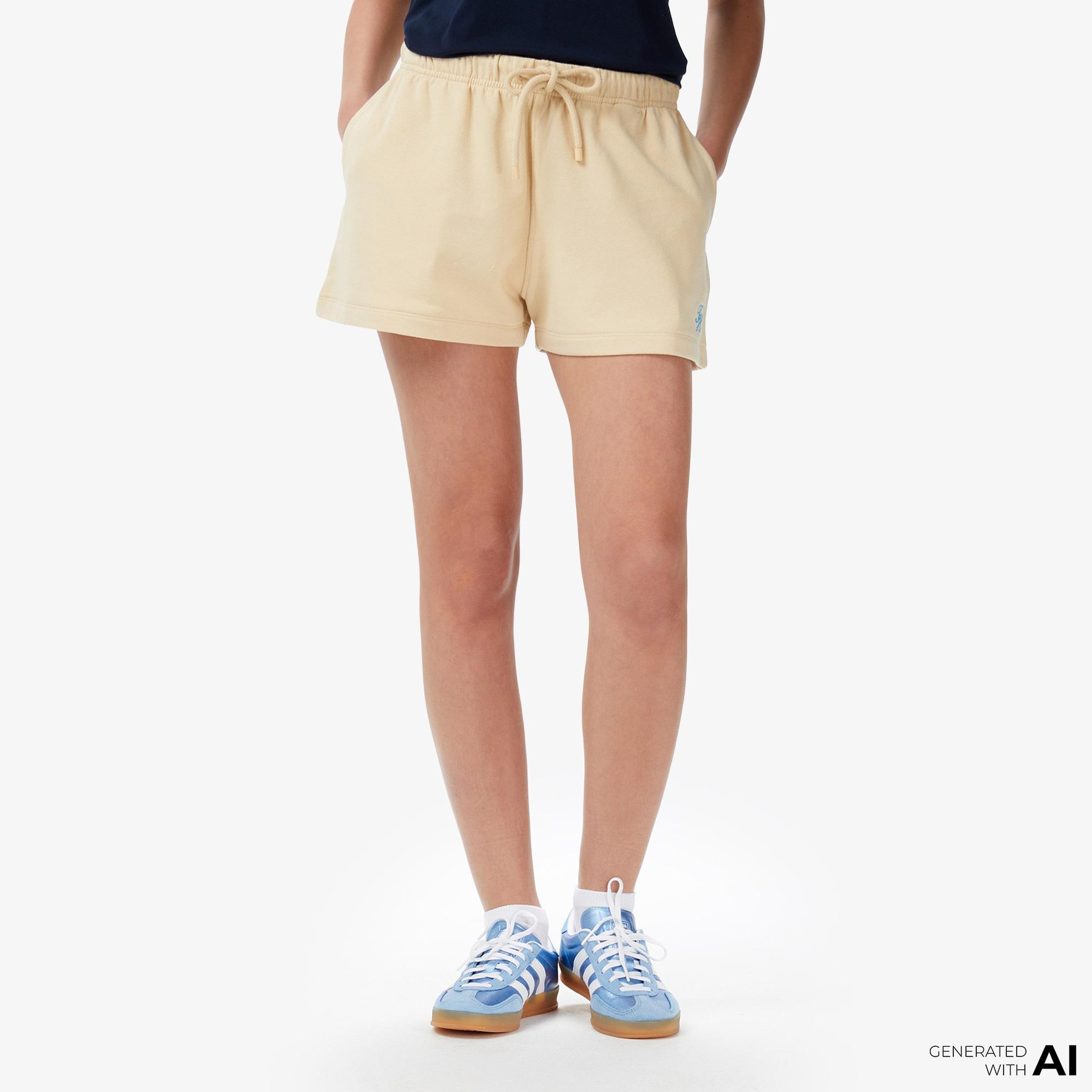 Tommy Hilfiger Script Kadın Bej Şort