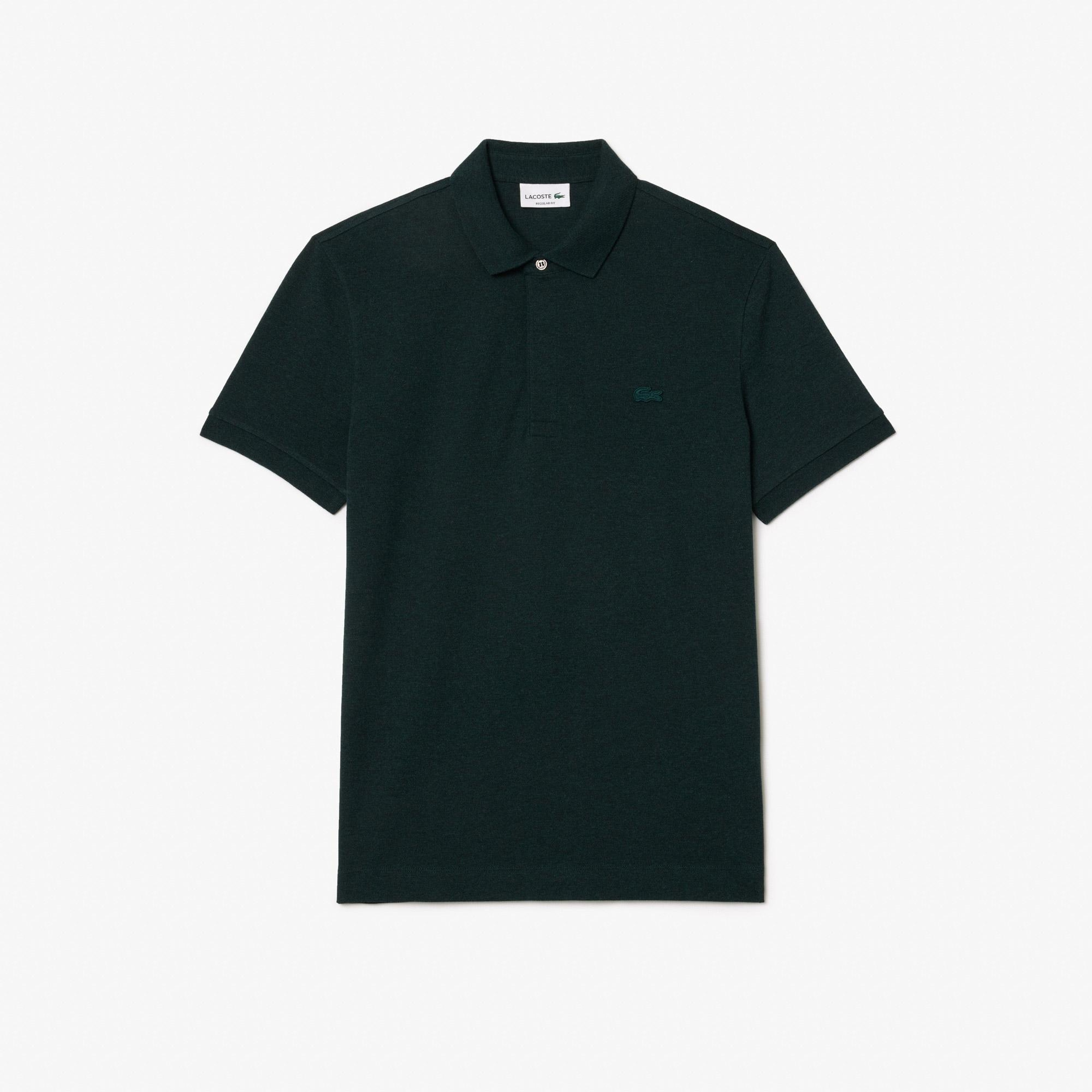 Lacoste Paris Erkek Regular Fit Koyu Yeşil Polo