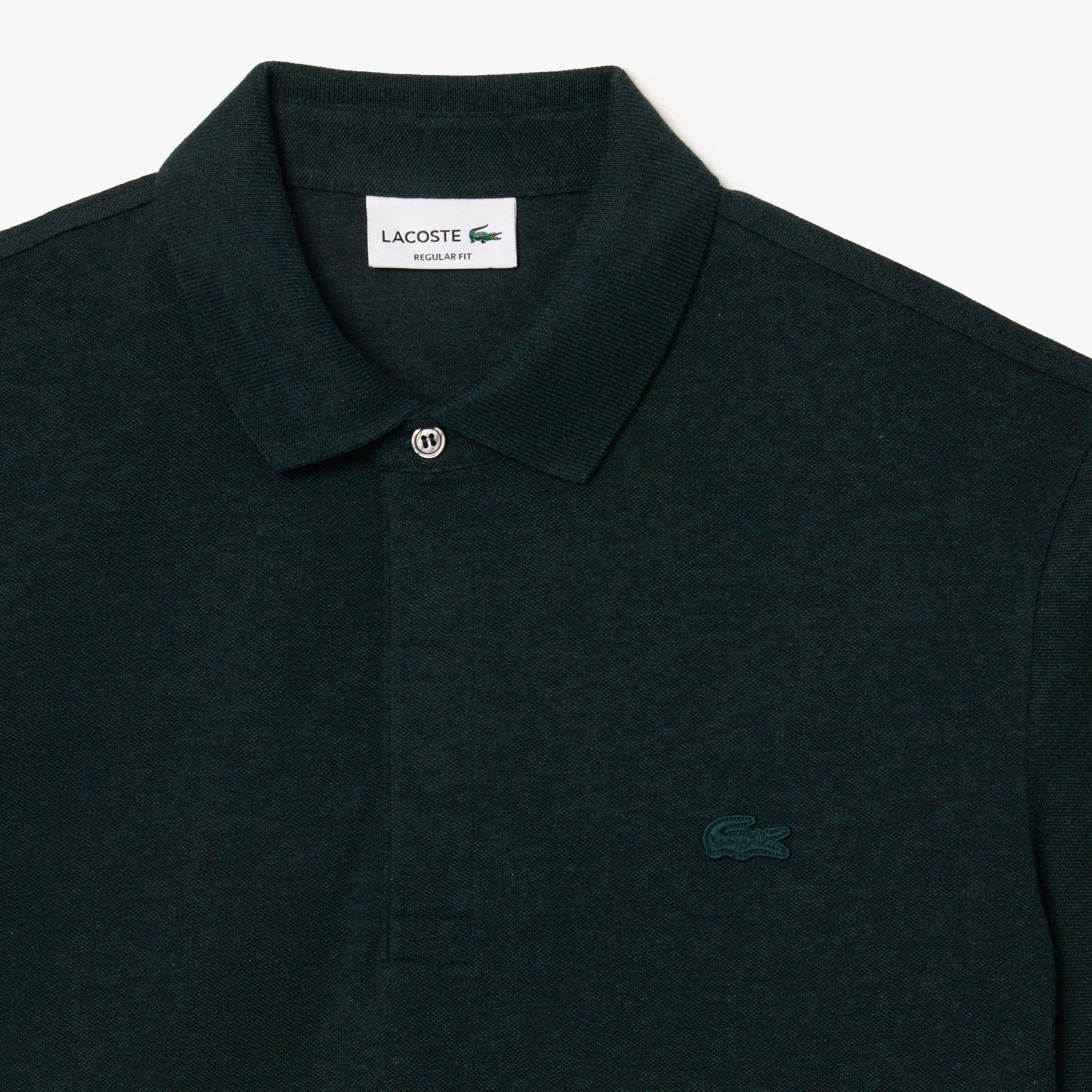 Lacoste Paris Erkek Regular Fit Koyu Yeşil Polo
