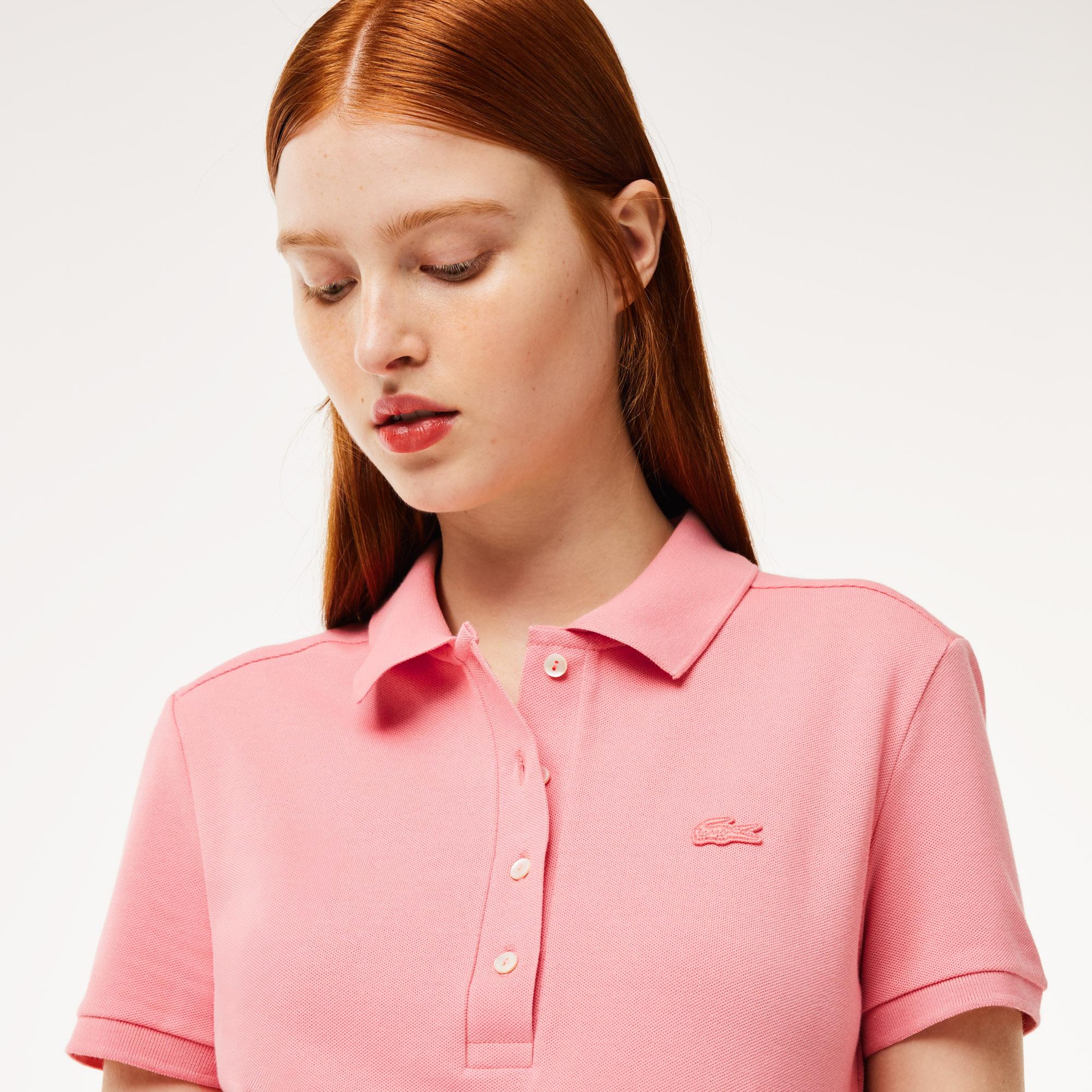 Lacoste L.12.D Kadın Pembe Polo