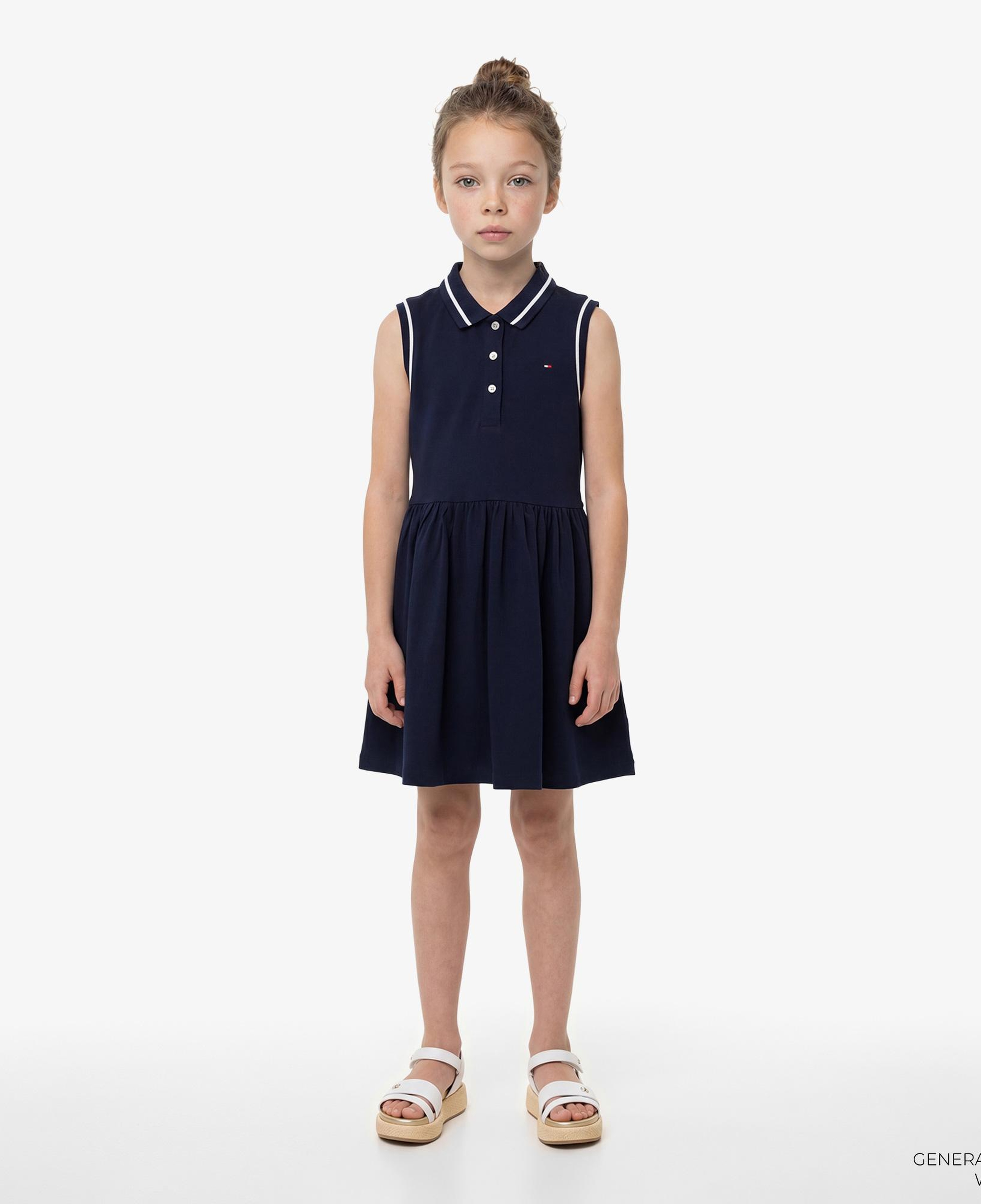 Tommy Hilfiger Essentials Çocuk Lacivert Elbise