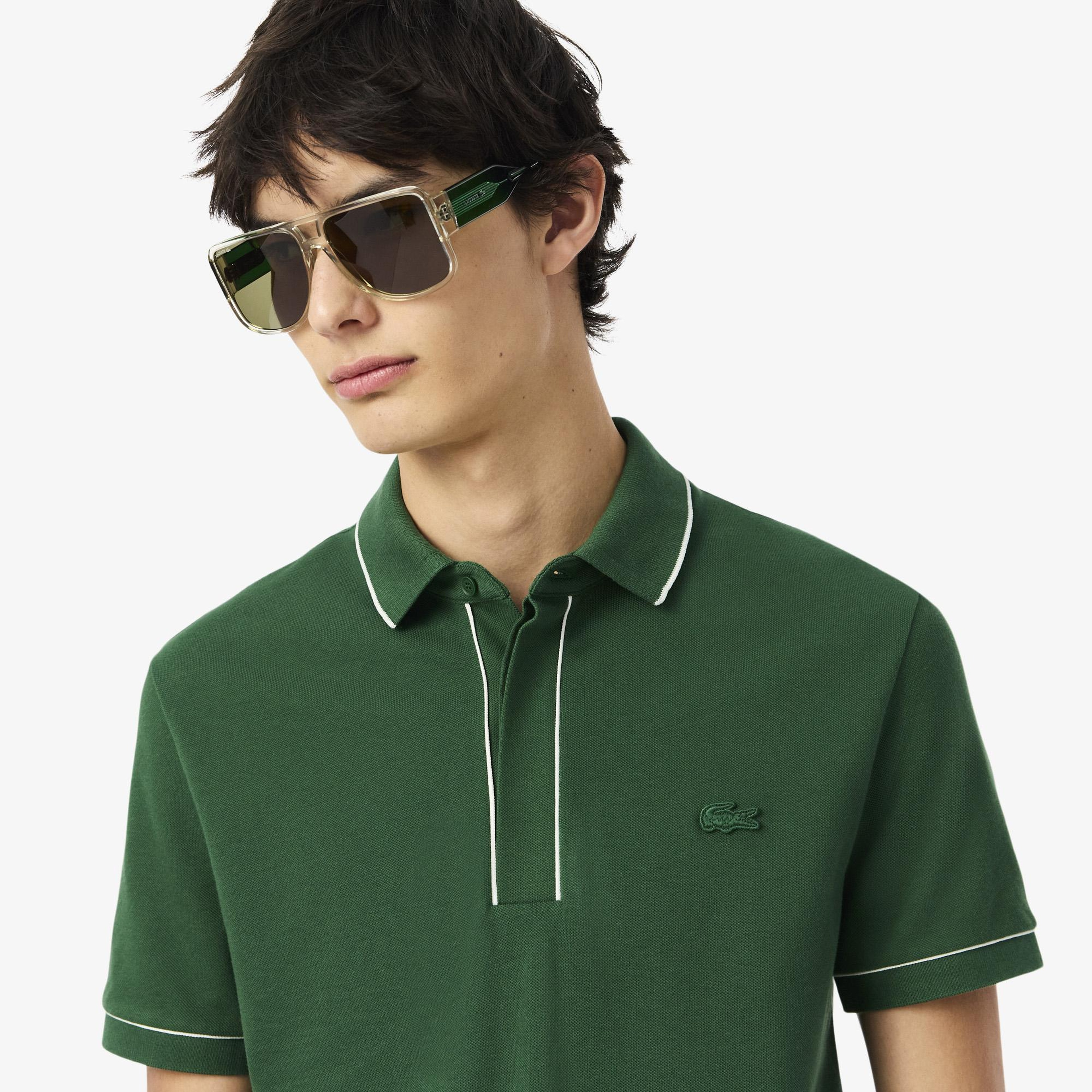 Lacoste Paris Erkek Regular Fit Yeşil Polo