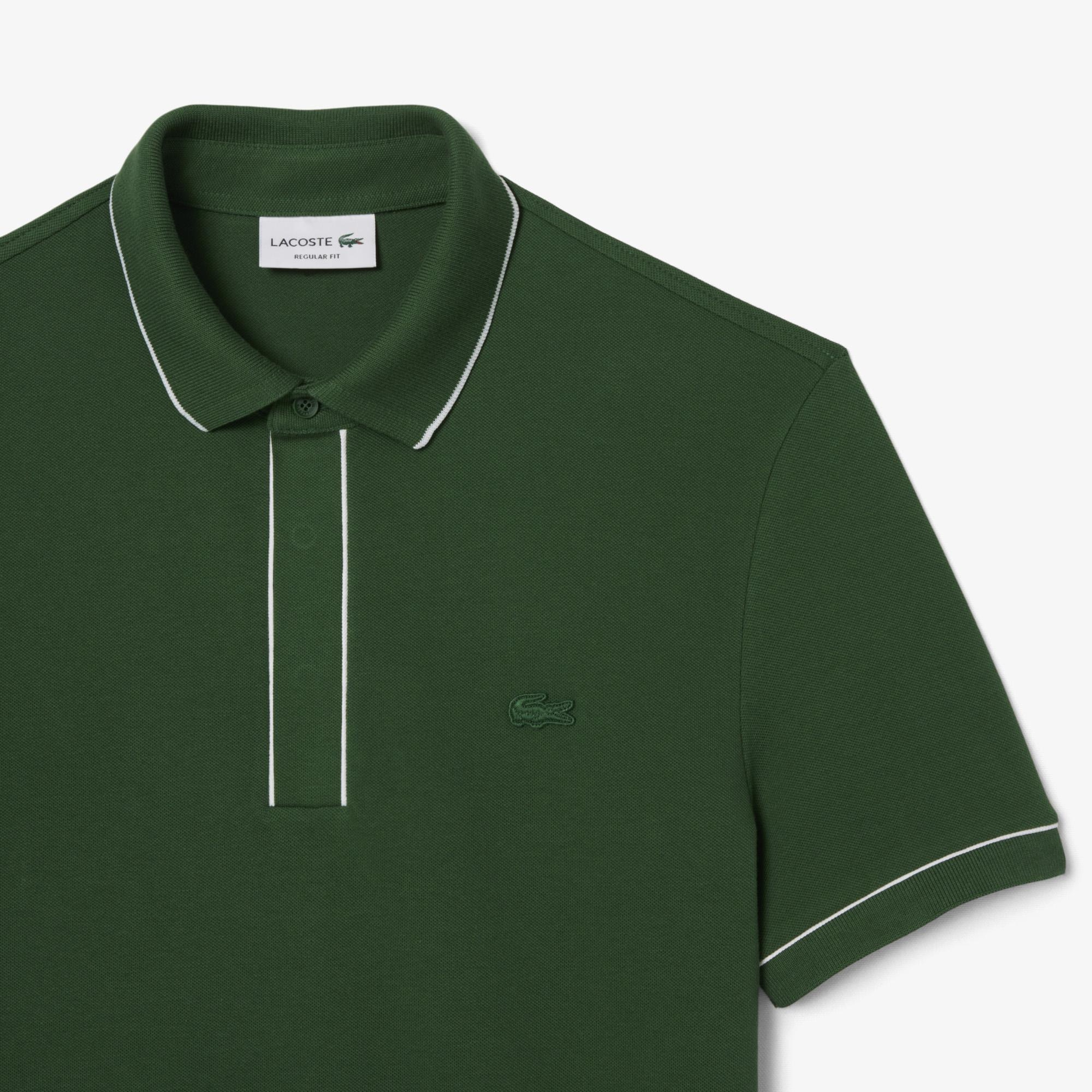 Lacoste Paris Erkek Regular Fit Yeşil Polo