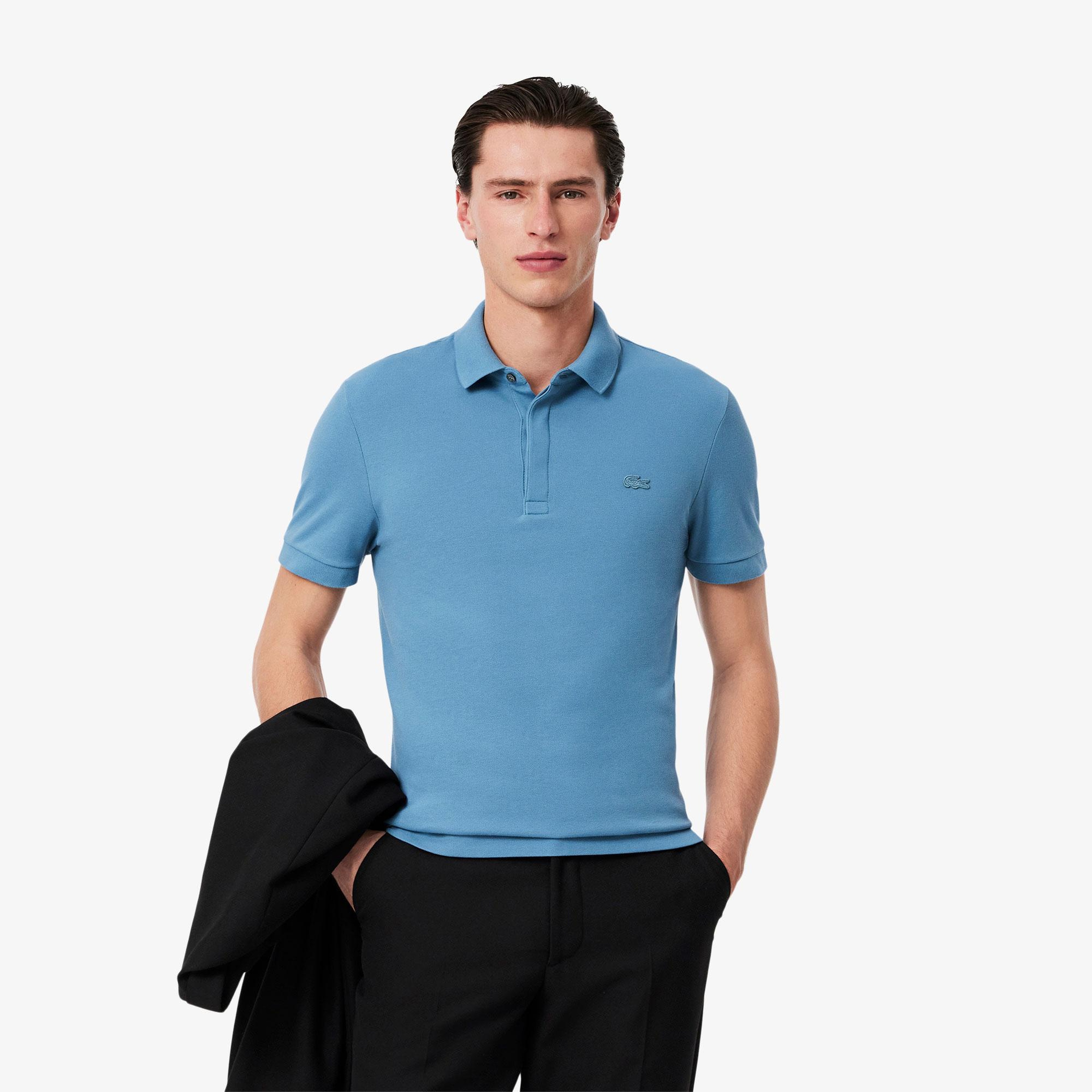 Lacoste Paris Erkek Regular Fit Mavi Polo
