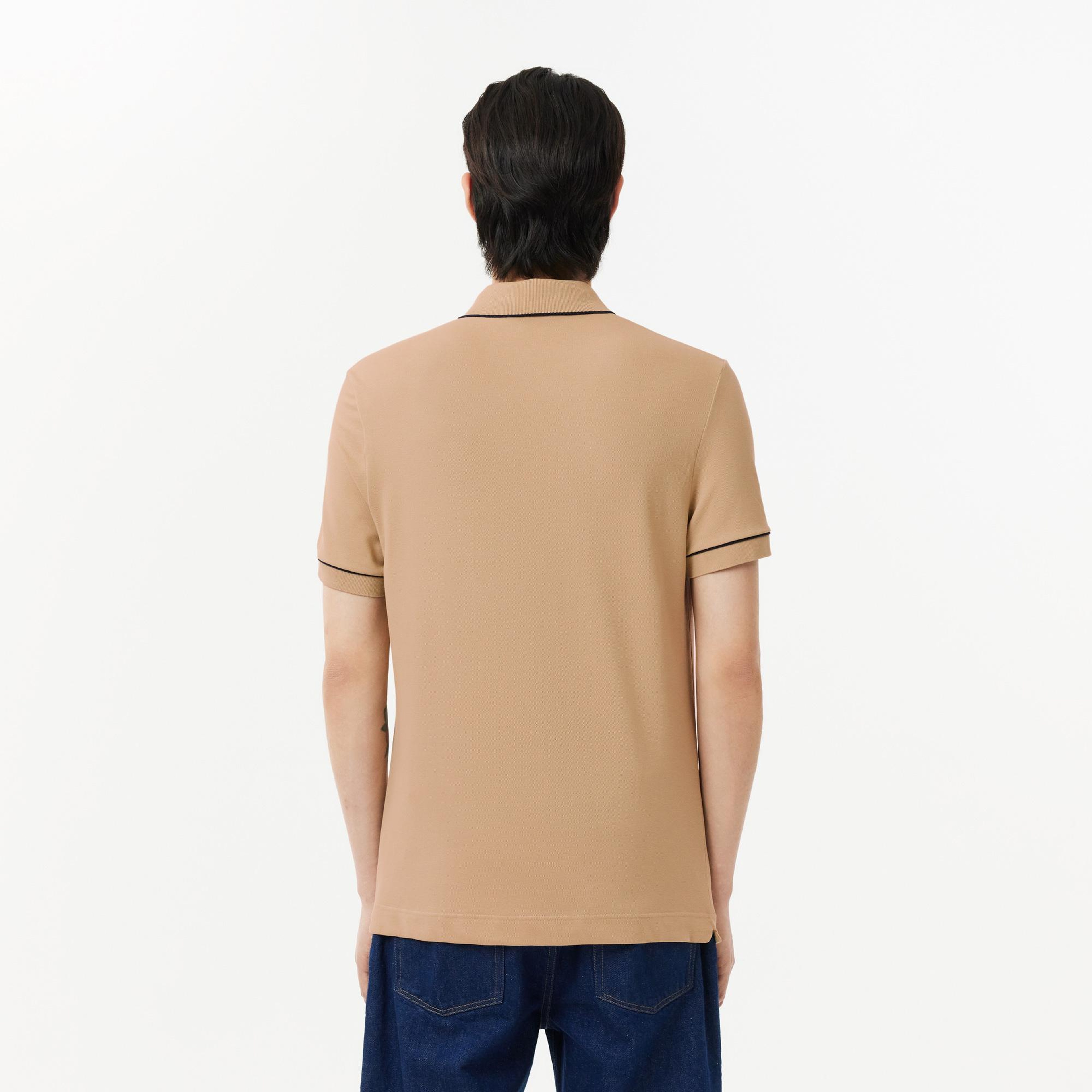 Lacoste Paris Erkek Regular Fit Bej Polo