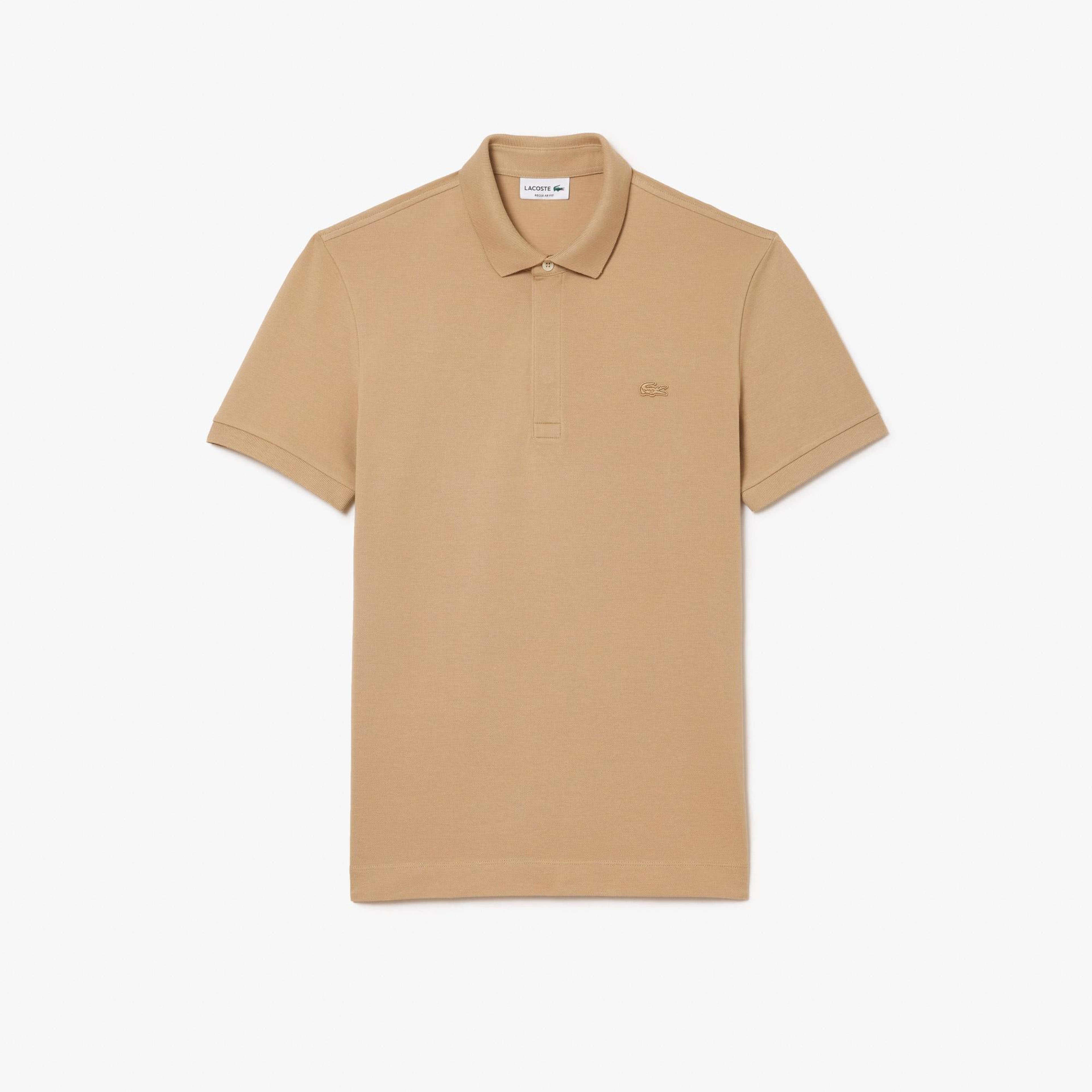 Lacoste Paris Erkek Regular Fit Bej Polo
