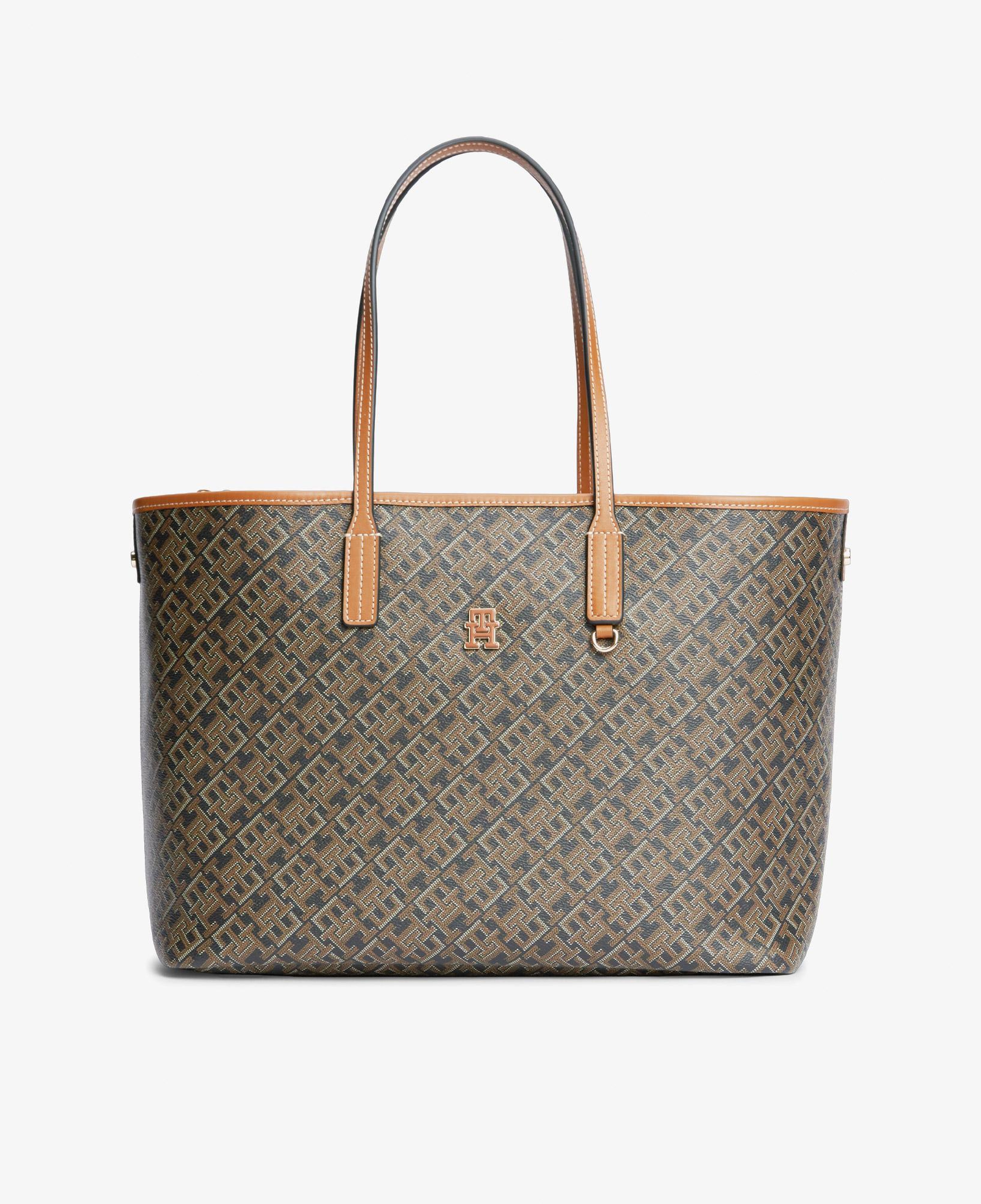 Tommy Hilfiger Monoplay Leather Kadın Siyah El Çantası