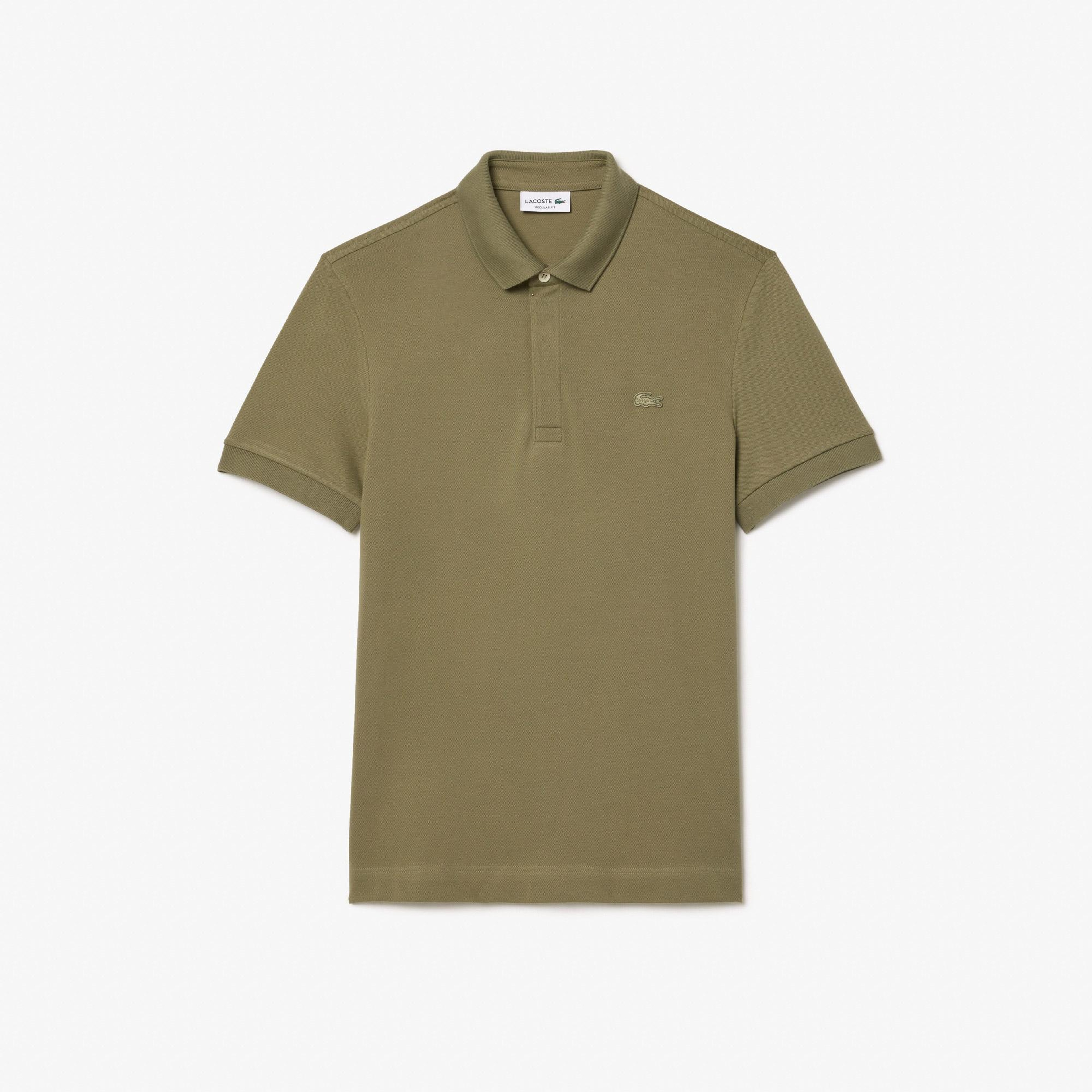 Lacoste Paris Erkek Regular Fit Haki Polo