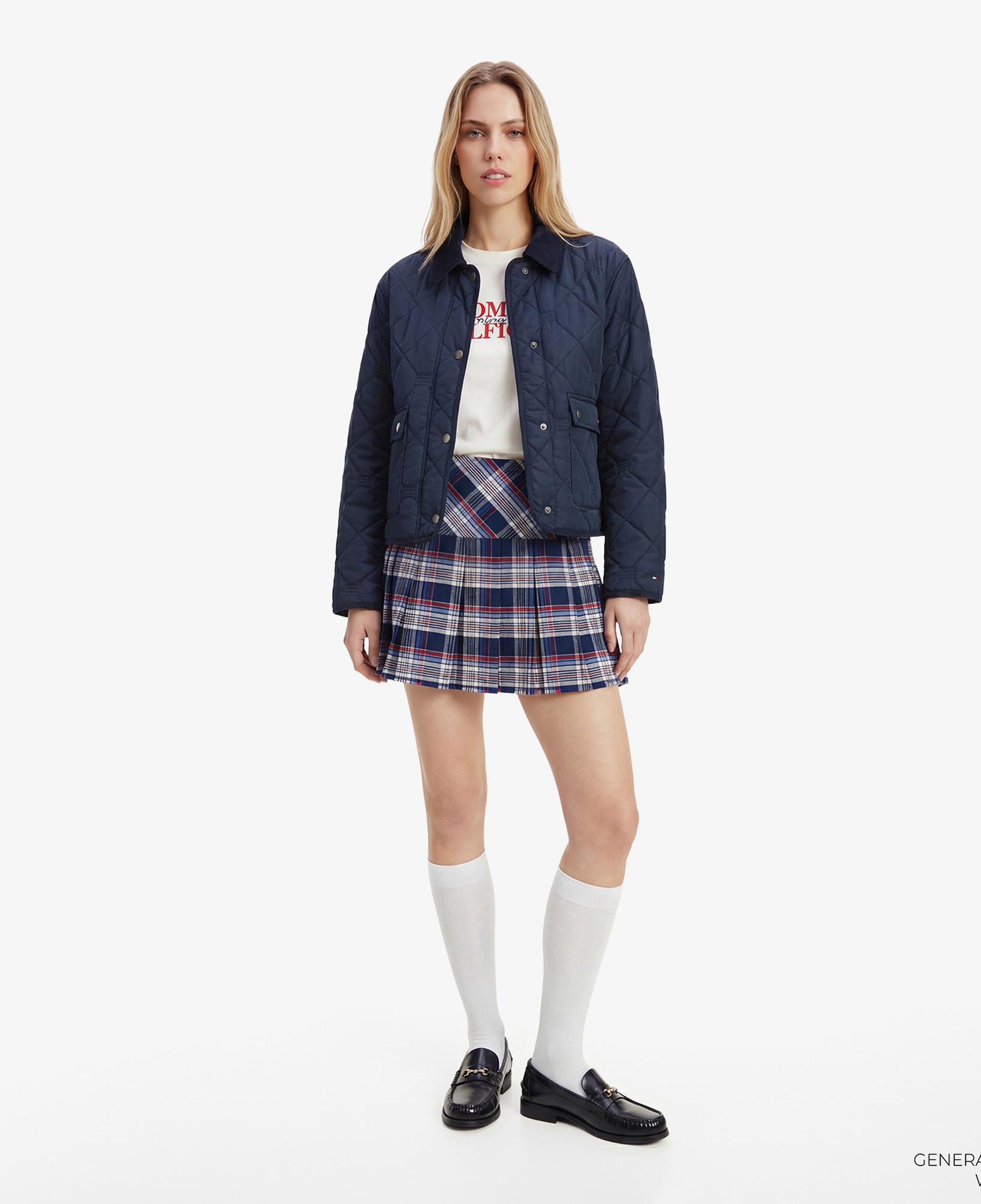 Tommy Hilfiger Padded Quilting Kadın Lacivert Ceket