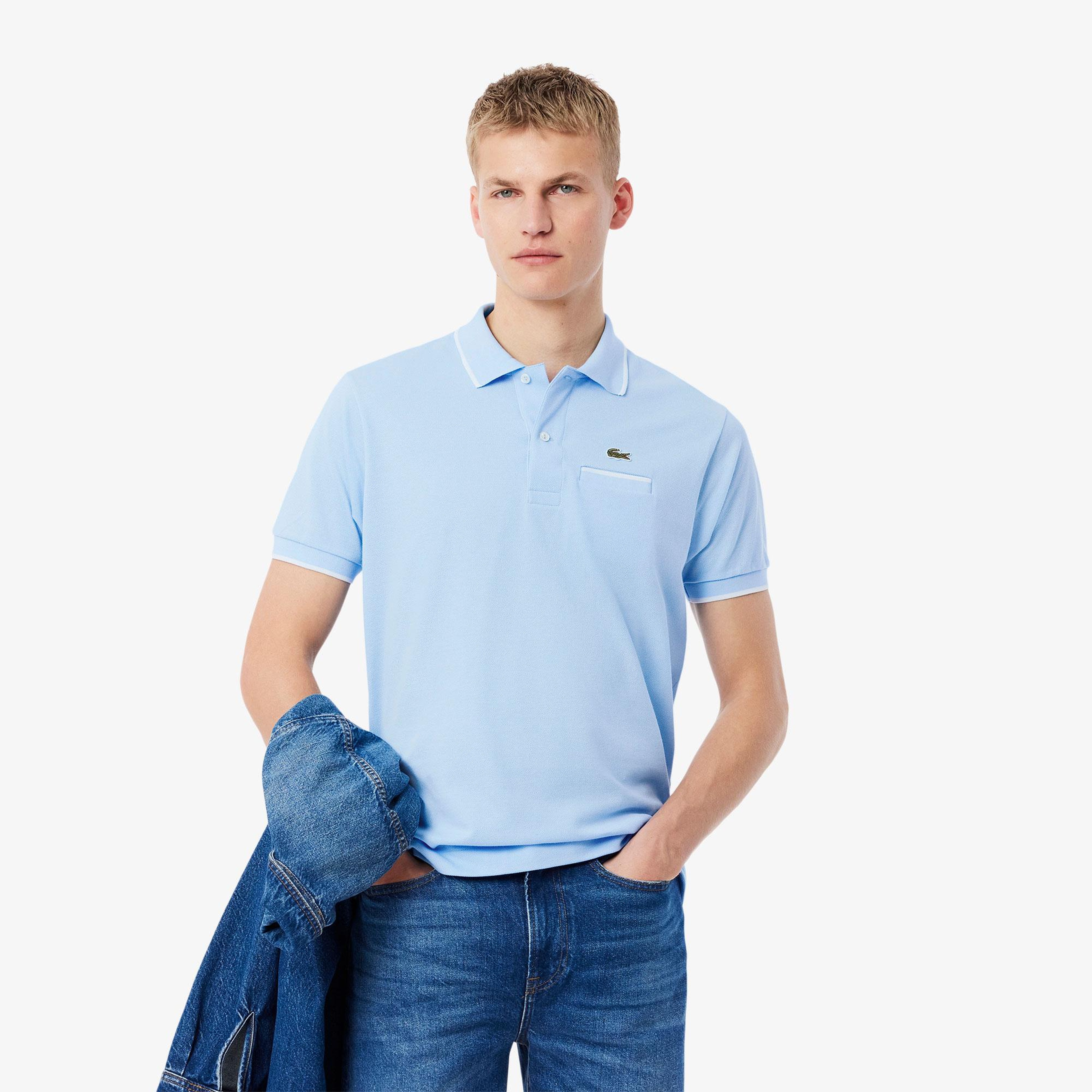 Lacoste L.12.12 Erkek Classic Fit Mavi Polo