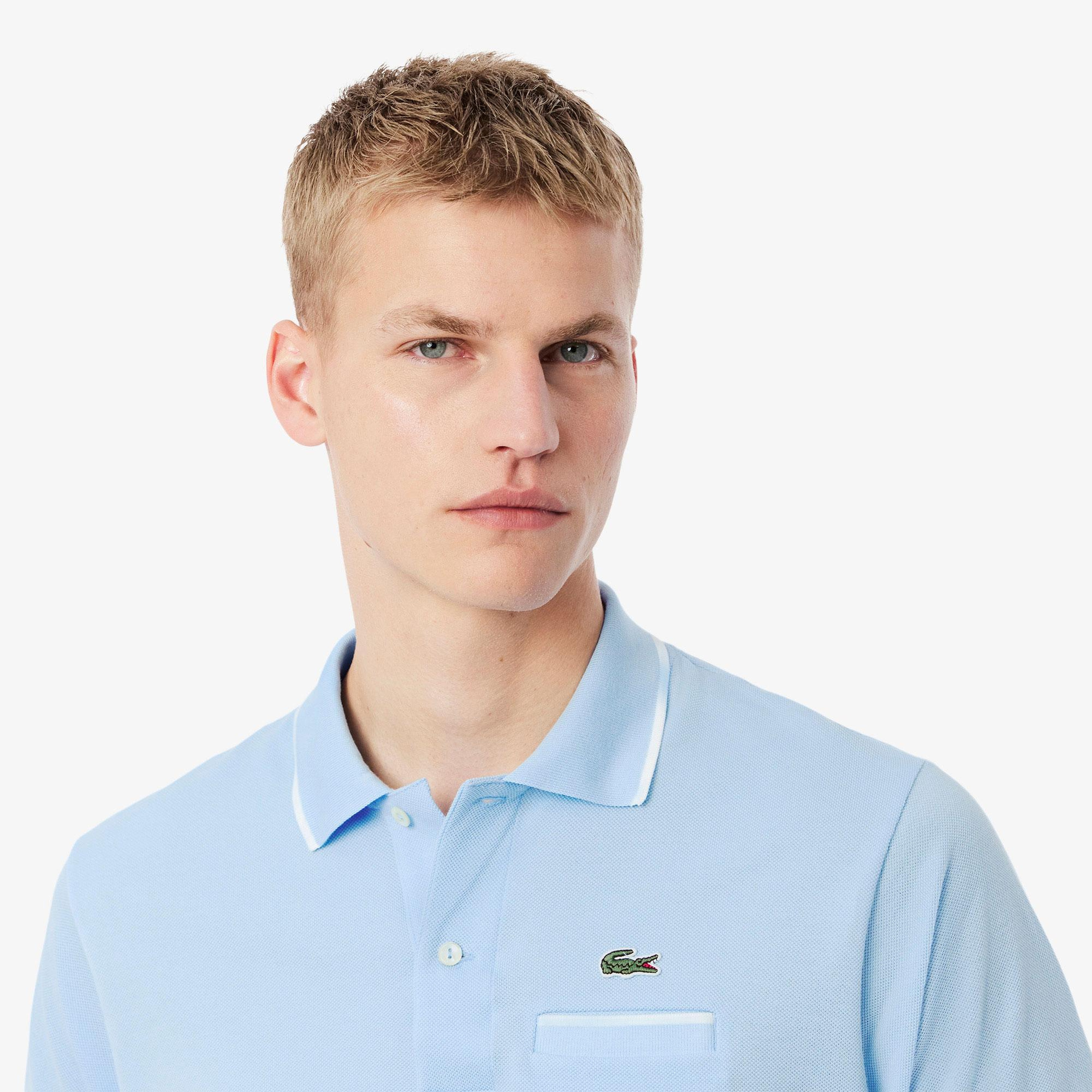 Lacoste L.12.12 Erkek Classic Fit Mavi Polo