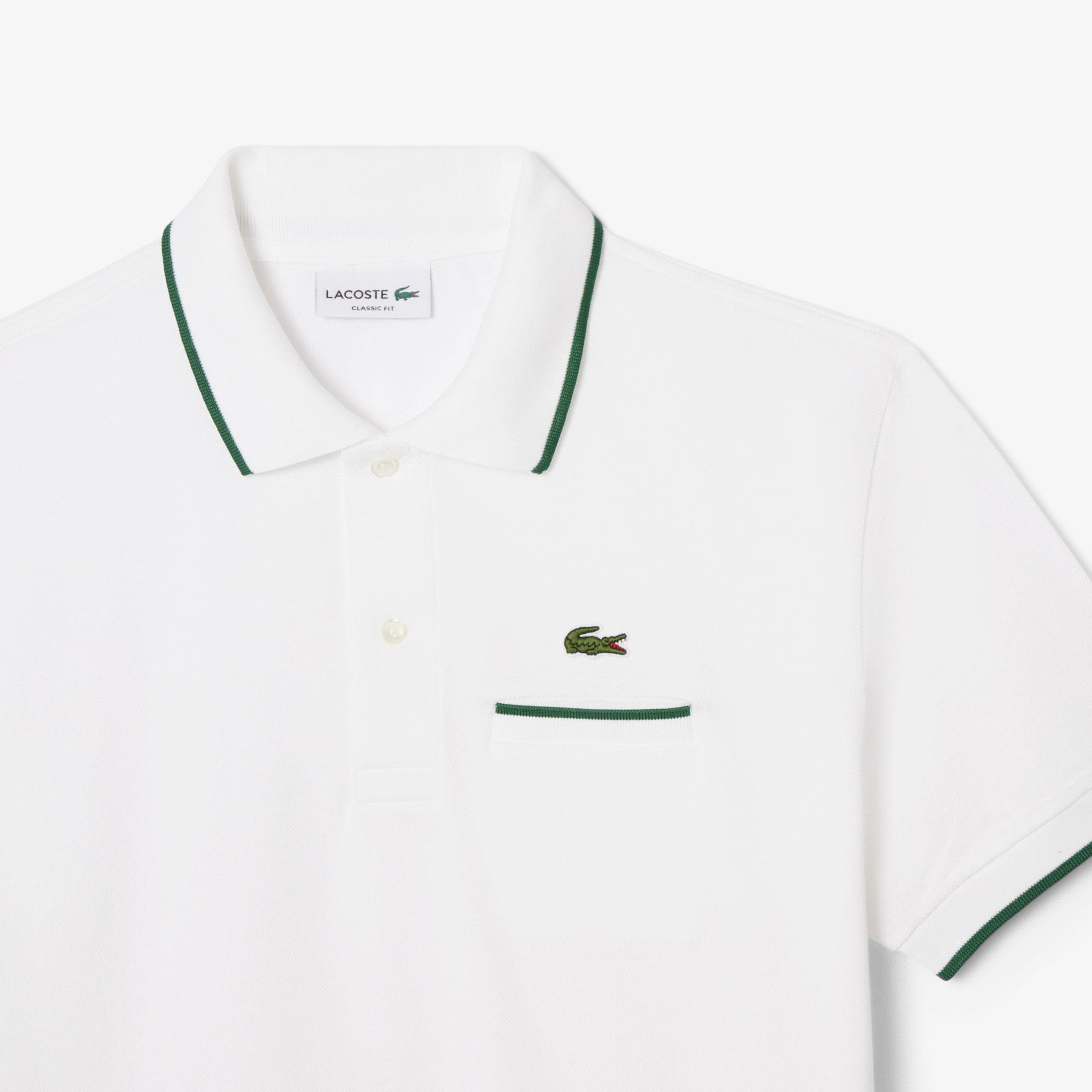 Lacoste L.12.12 Erkek Classic Fit Beyaz Polo