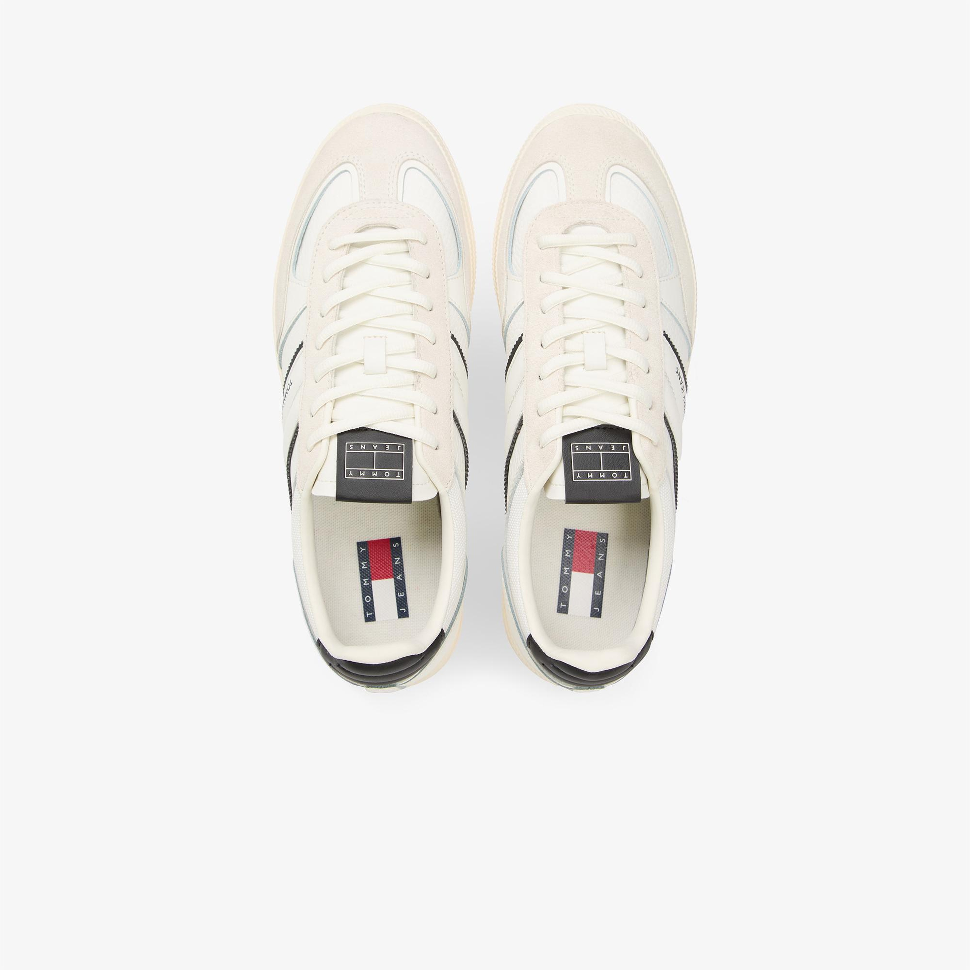 Tommy Hilfiger The Greenwich Erkek Krem Rengi Sneaker