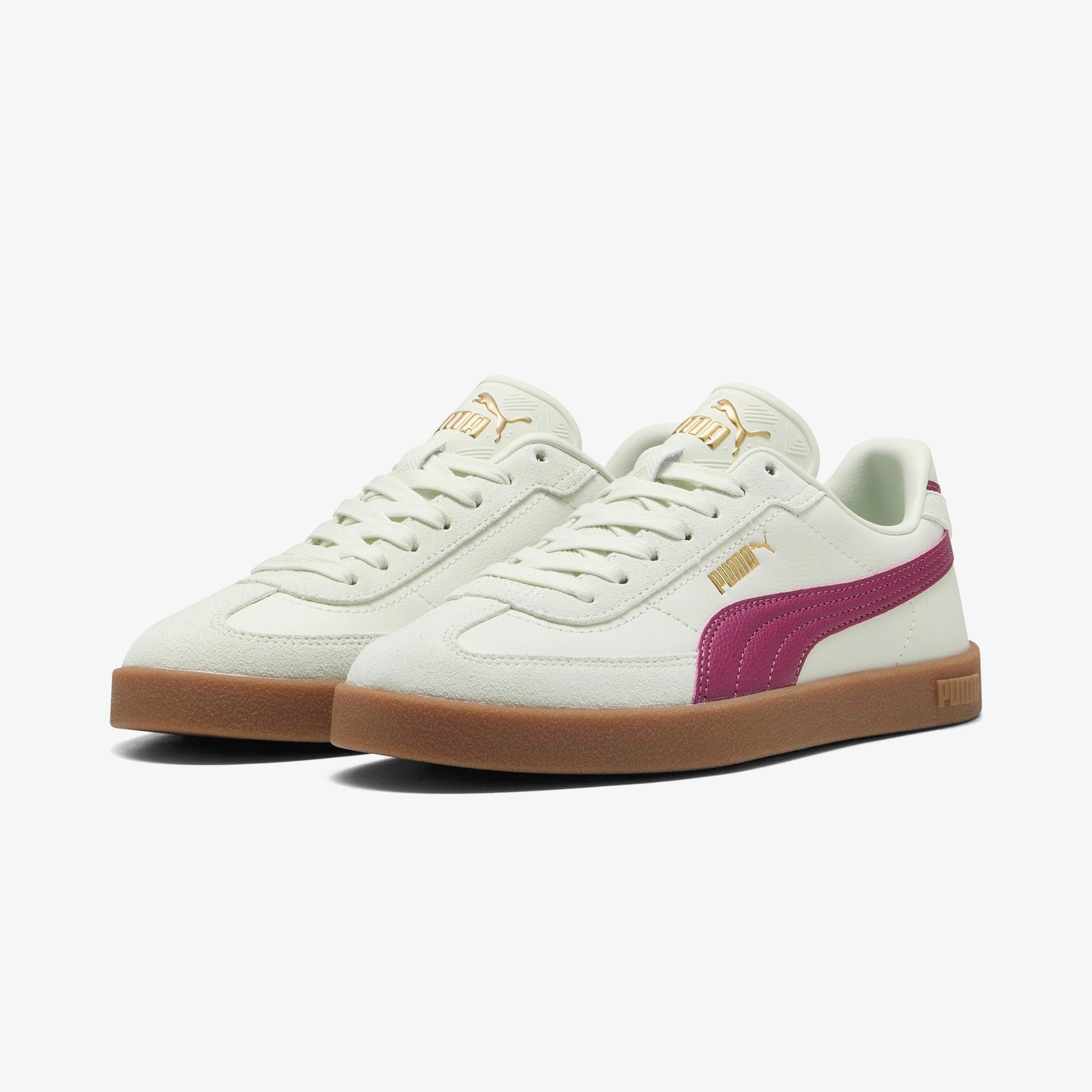 Puma Club II Era Unisex Krem Rengi Spor Ayakkabı