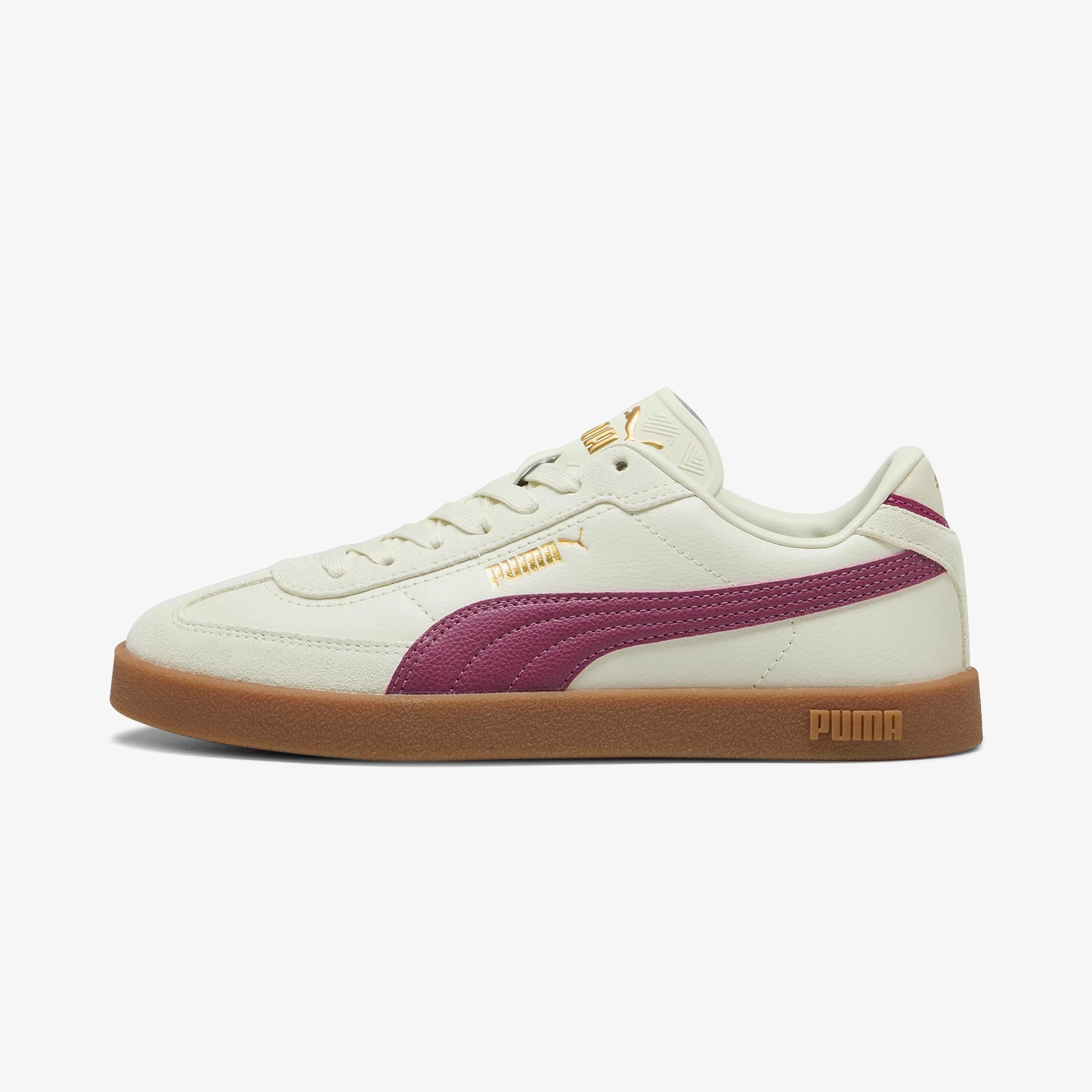 Puma Club II Era Unisex Krem Rengi Spor Ayakkabı