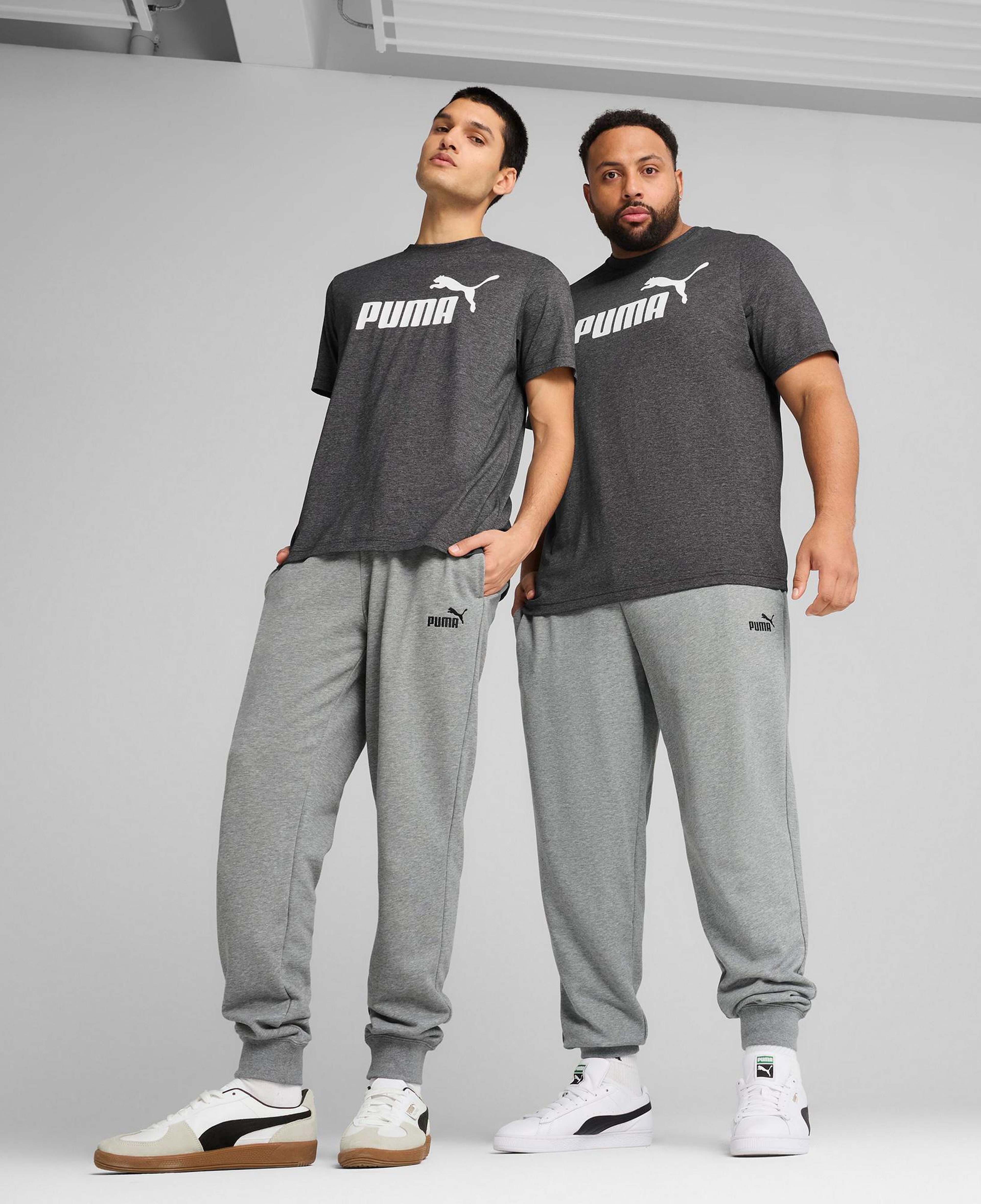 Puma No. 1 Logo Erkek Gri Eşofman Altı