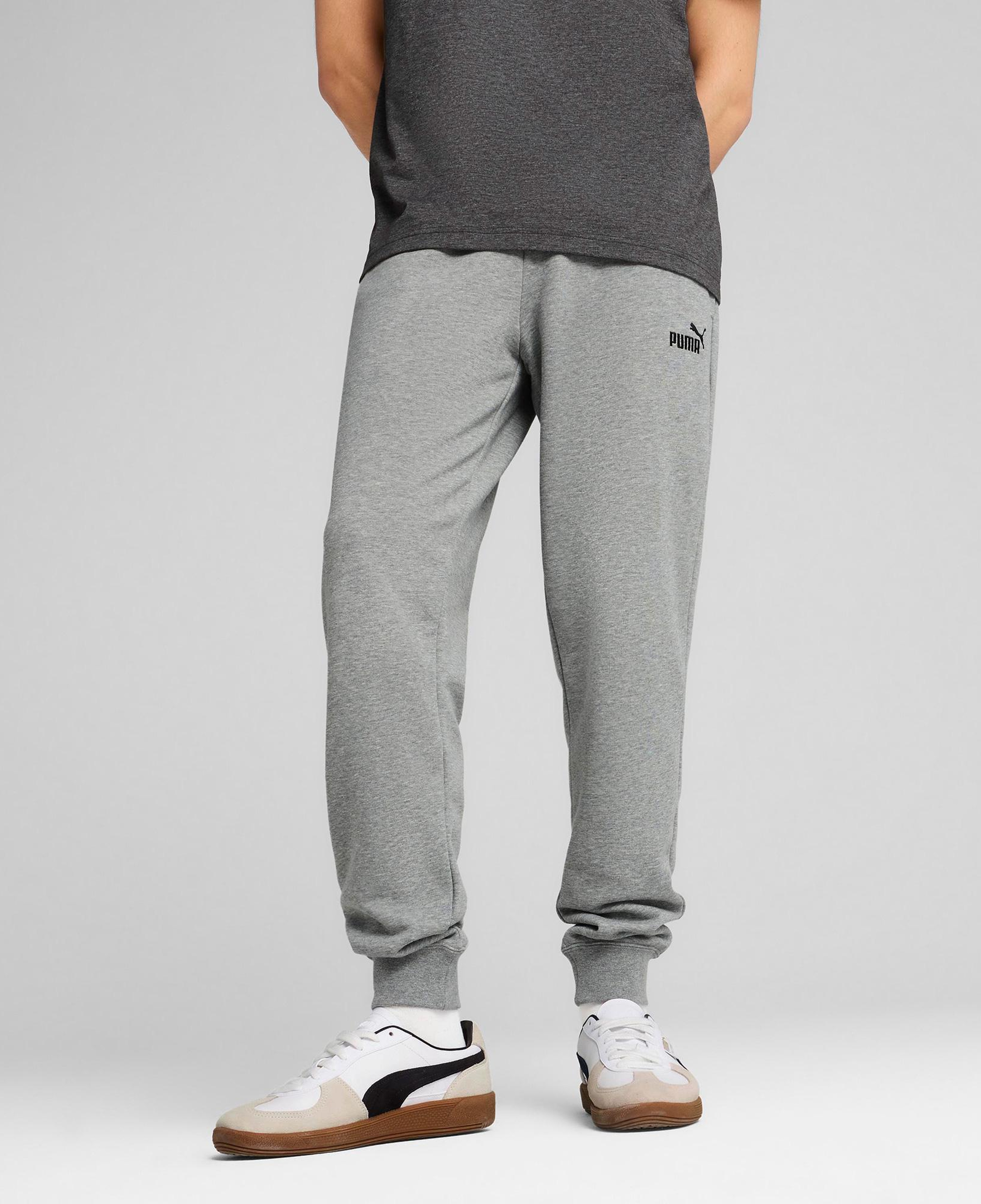 Puma No. 1 Logo Erkek Gri Eşofman Altı