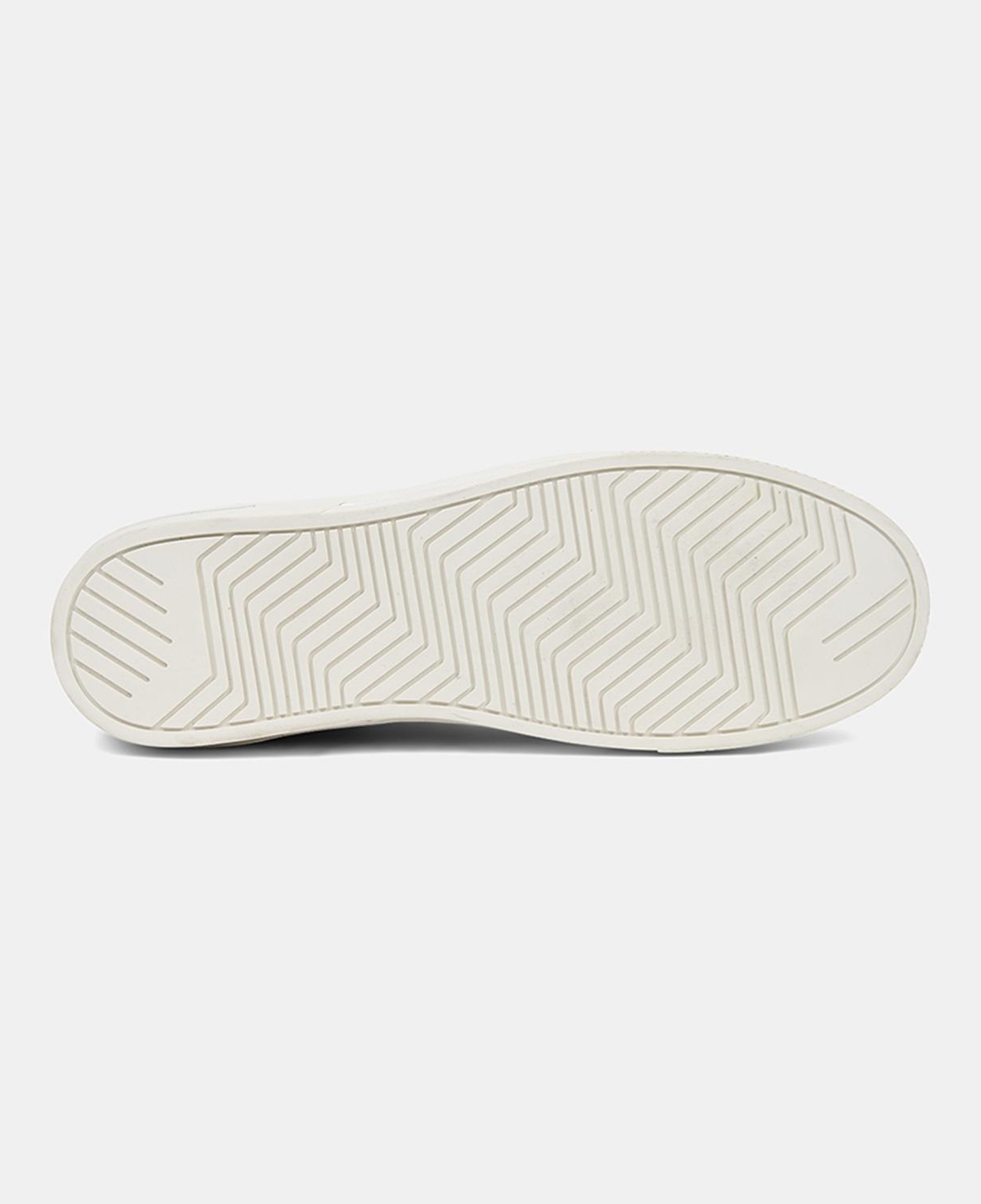 Erkek Siyah Lastik Bağcıklı Deri Sneaker